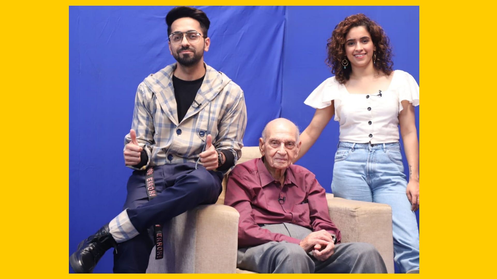 1920x1080 Ayushmann Khurrana & Sanya Malhotra Meet Sexpert Dr. Mahinder Watsa