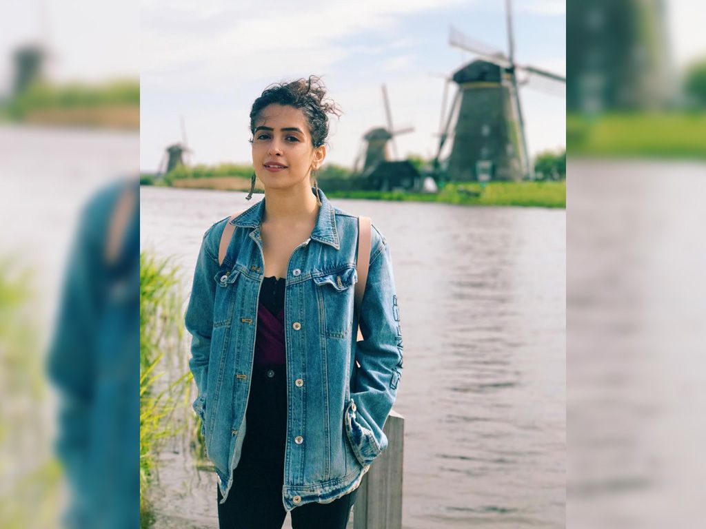 1024x768 Sanya Malhotra HQ Wallpaper. Sanya Malhotra Wallpaper