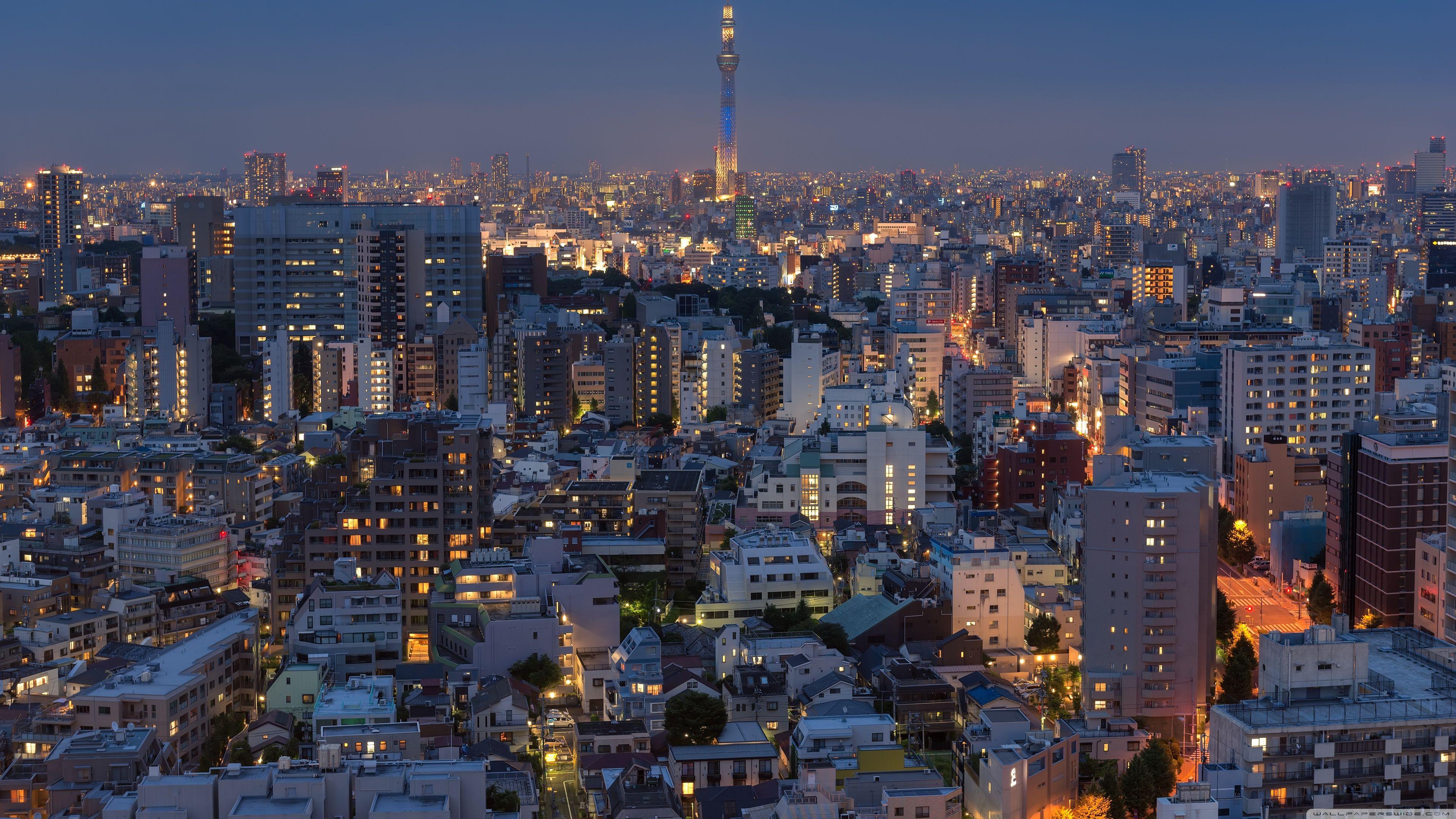 3840x2160 wallpaper 3840×2160 uhd 4k tokyo 6. Dual Monitor Wallpaper