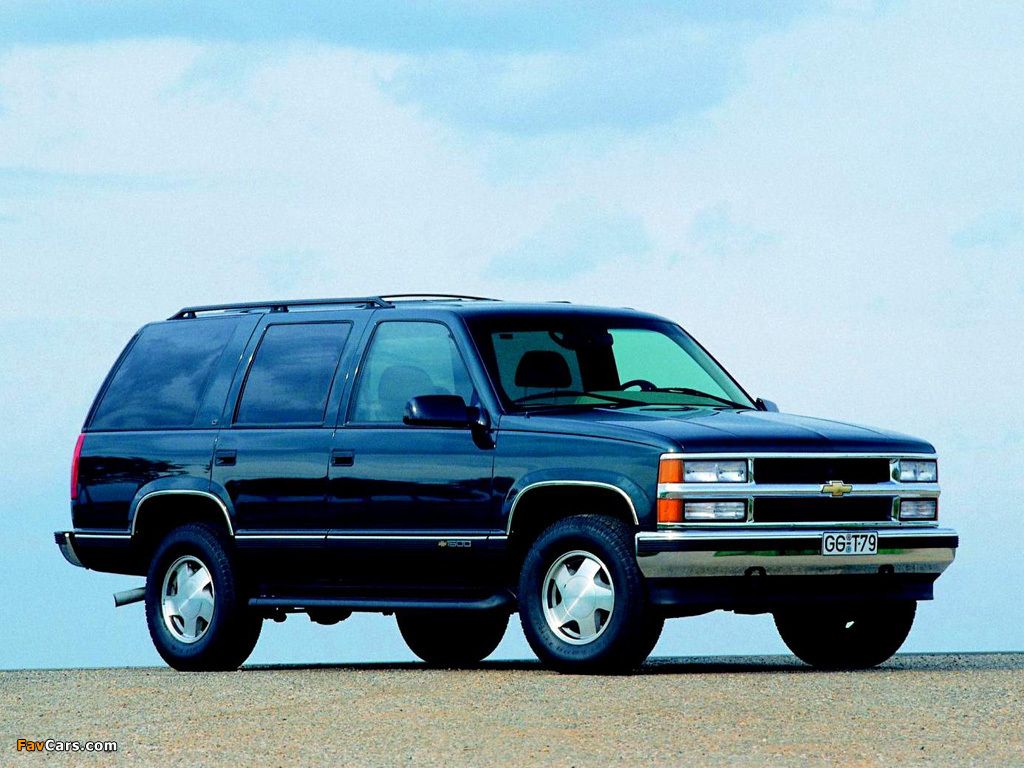 1024x768 Chevrolet Tahoe (GMT410) 1995–99 wallpaper (1024x768)