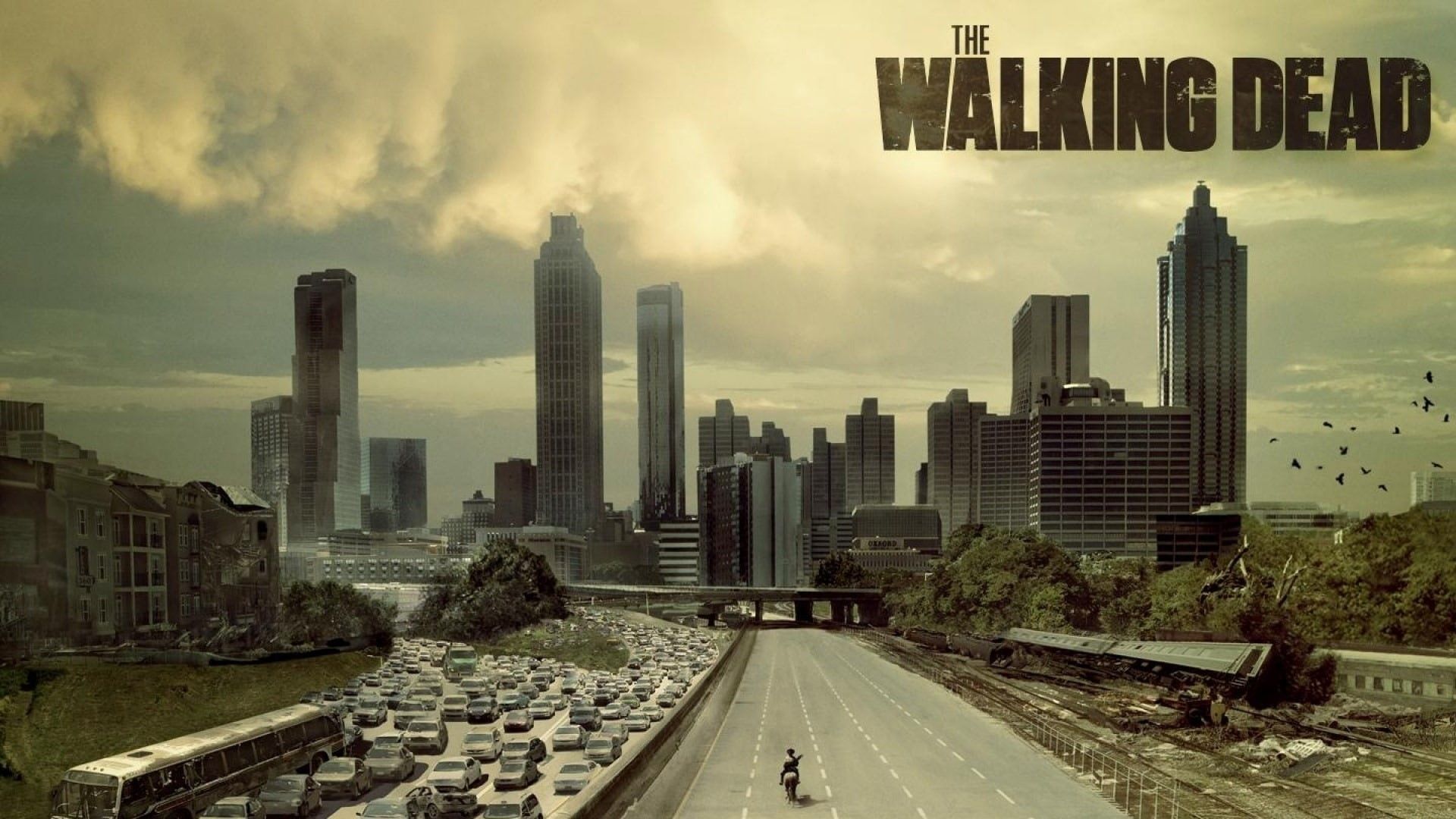 1920x1080 Wallpaper / cars, 1080P, empty, city, hd, wallpaper, the walking dead, walking, dark, dead, many free download