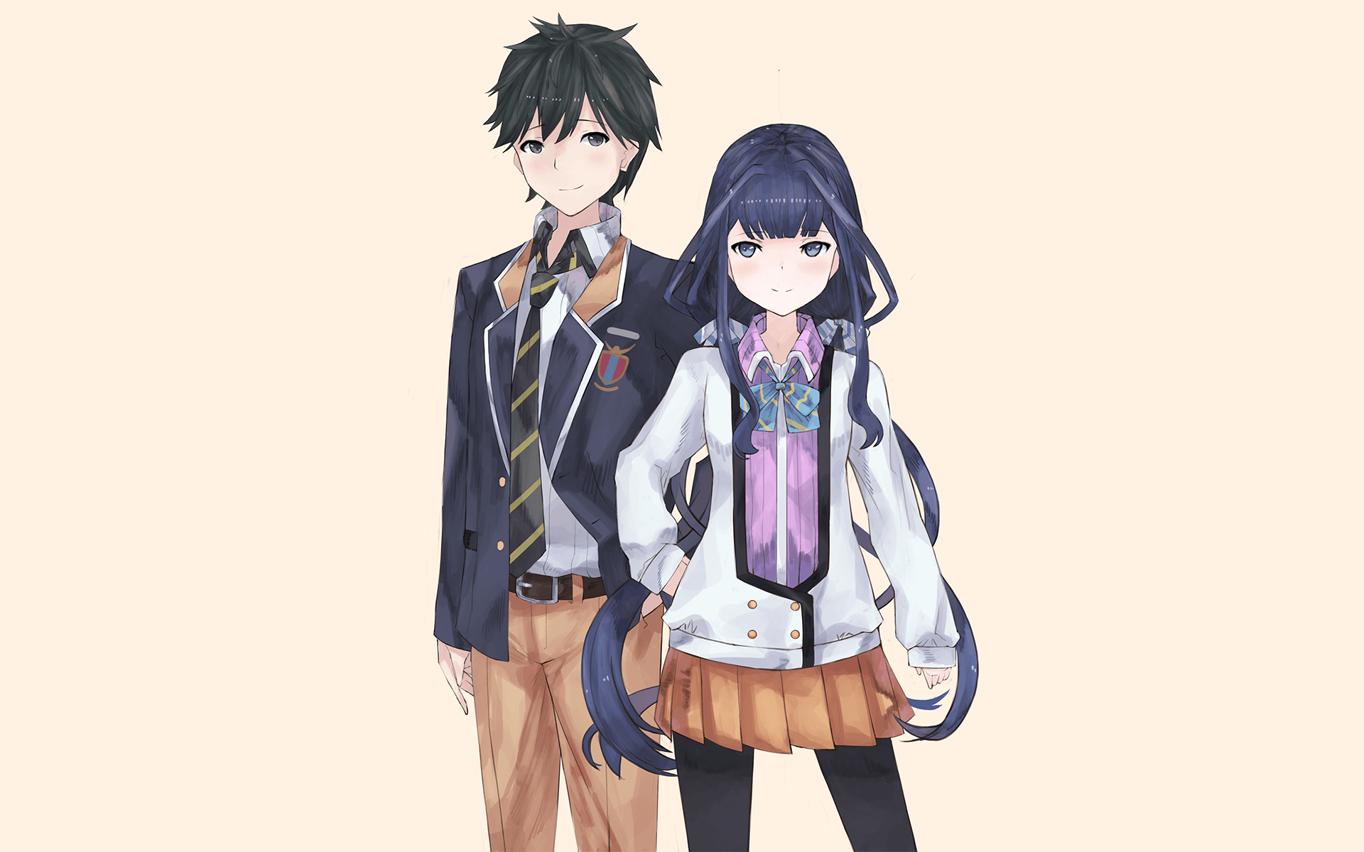 1920x1200 Anime Masamune Kun's Revenge Aki Adagaki Masamune Makabe Wallpaper