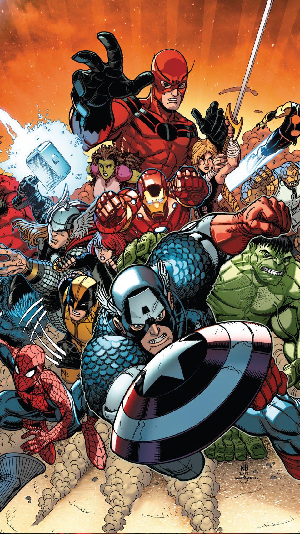 960x1704 Avengers iPhone Wallpaper