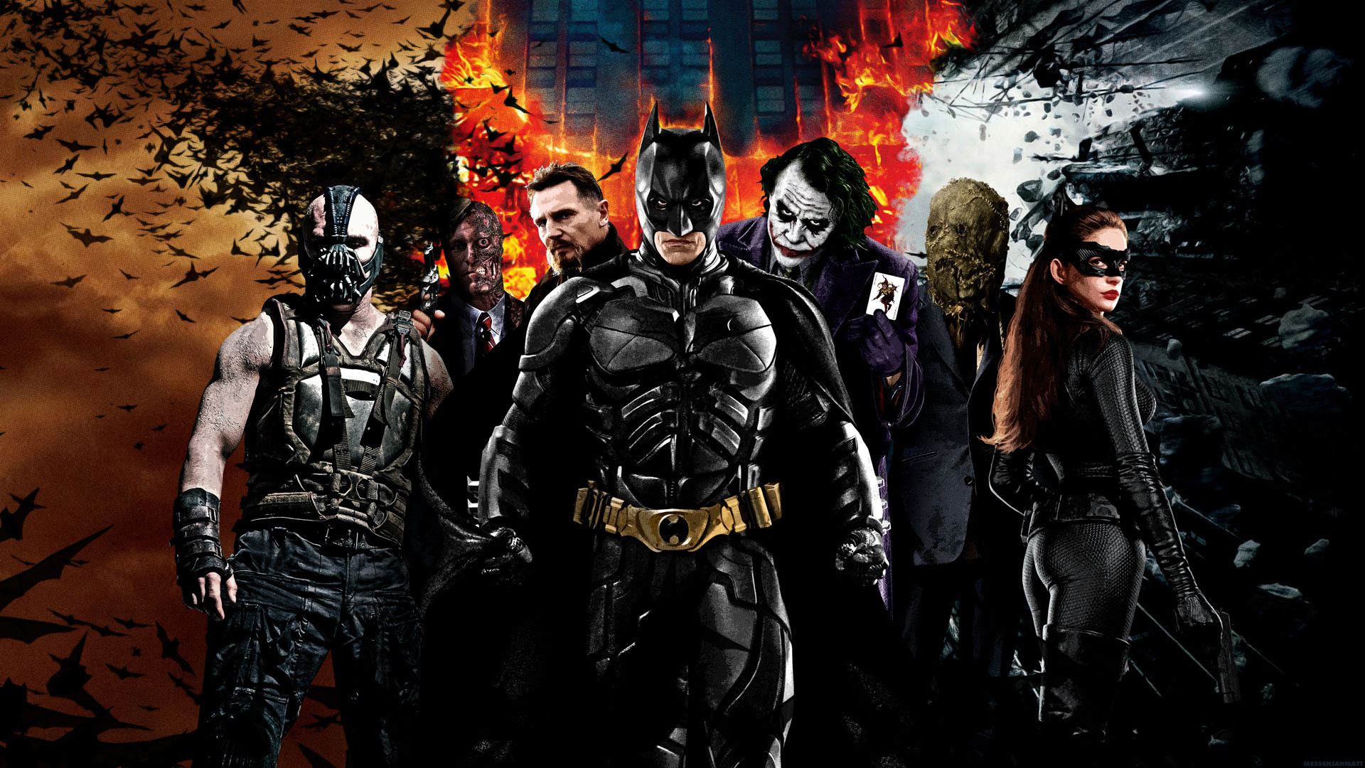 1920x1080 Christopher Nolan's Dark Knight Trilogy Review