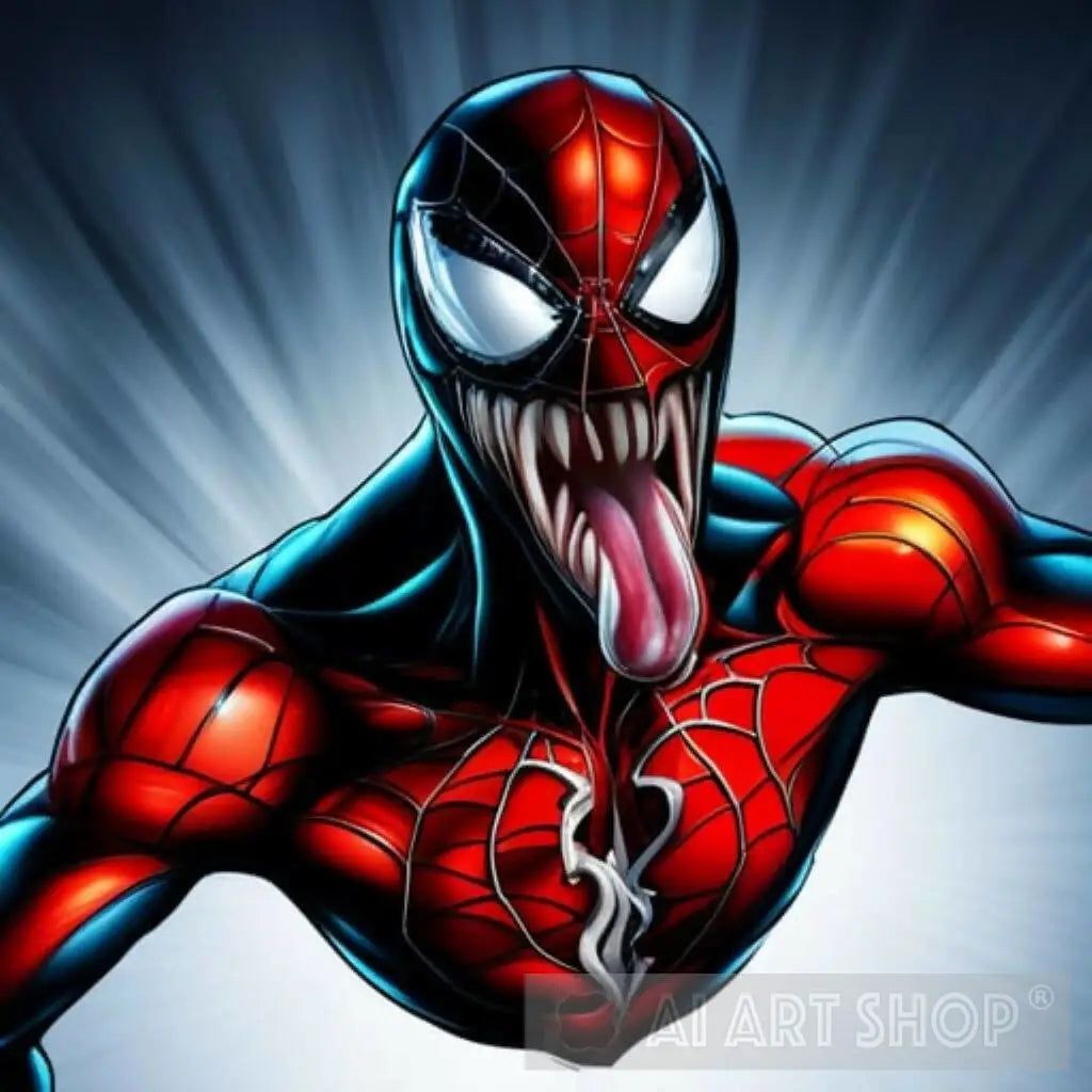 1024x1024 Spider Man Venom Fusion