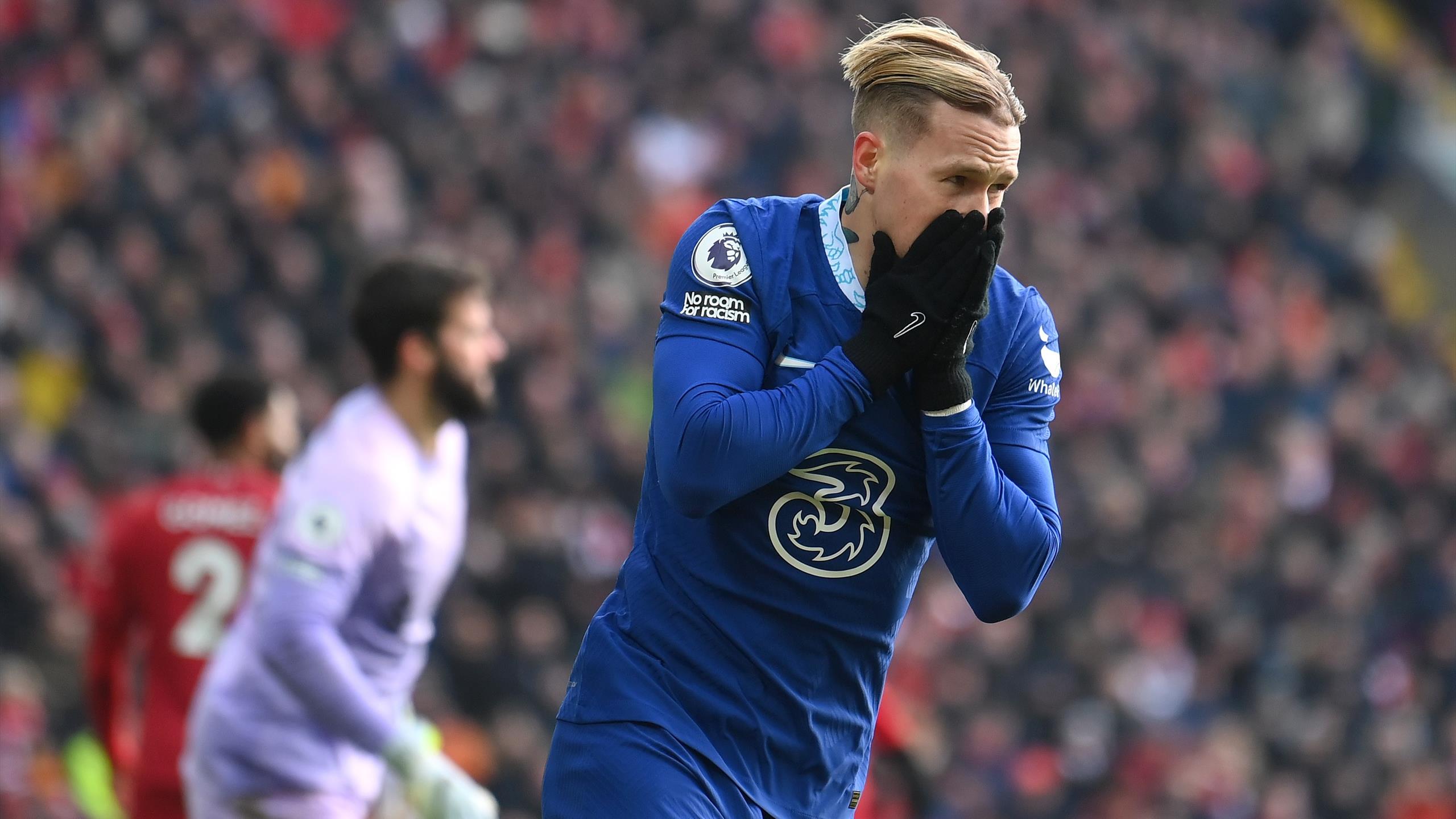 2560x1440 Liverpool 0 0 Chelsea: Mykhaylo Mudryk Makes Bright Cameo From Bench As Blues And Reds Play Out Draw