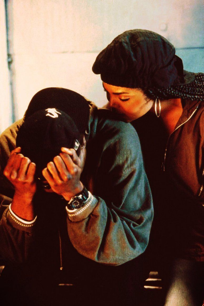 775x1158 TIFF POETIC JUSTICE crew kept on filming even when the 1992 L.A. riots broke out, with director John Singleton joining the Rodney King verdict protests outside the courthouse