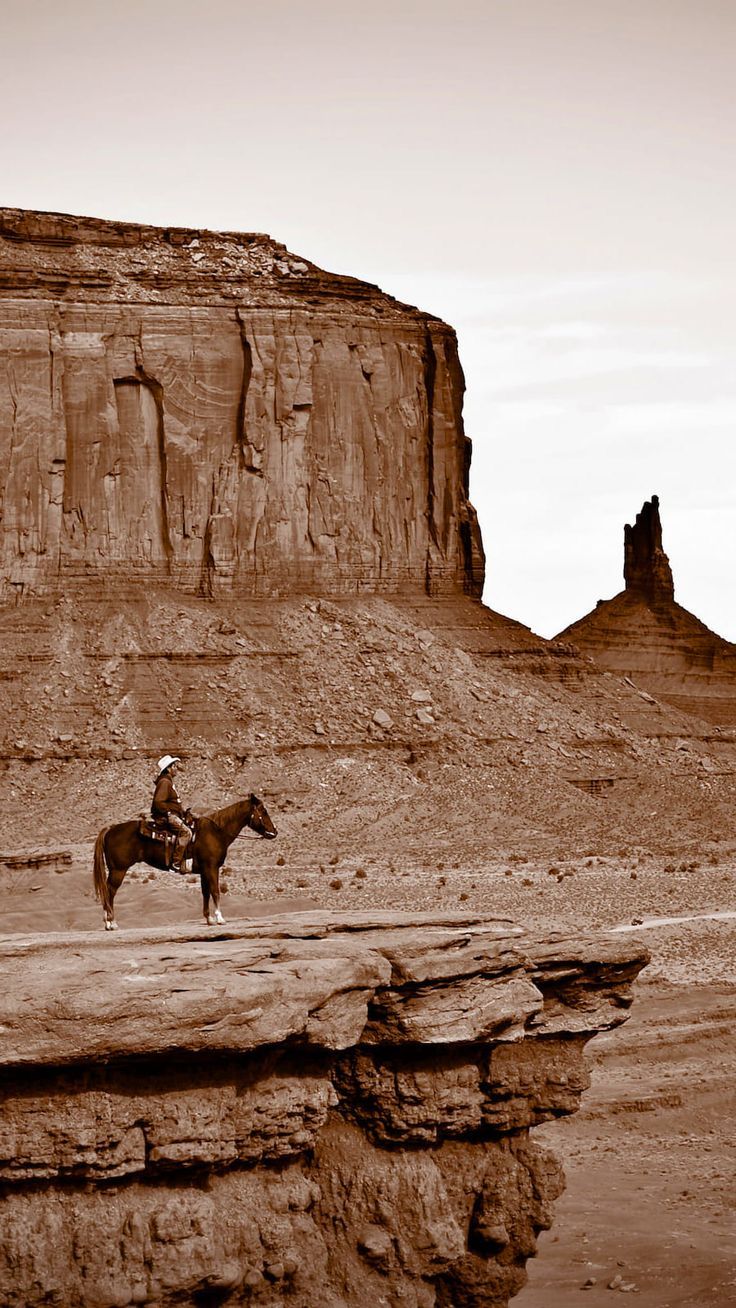 736x1308 Western Wallpaper Discover more Canyon, Cowboy, Desert, Horse, Old West wallpaper.. Western aesthetic wallpaper, Western photography, Western artwork