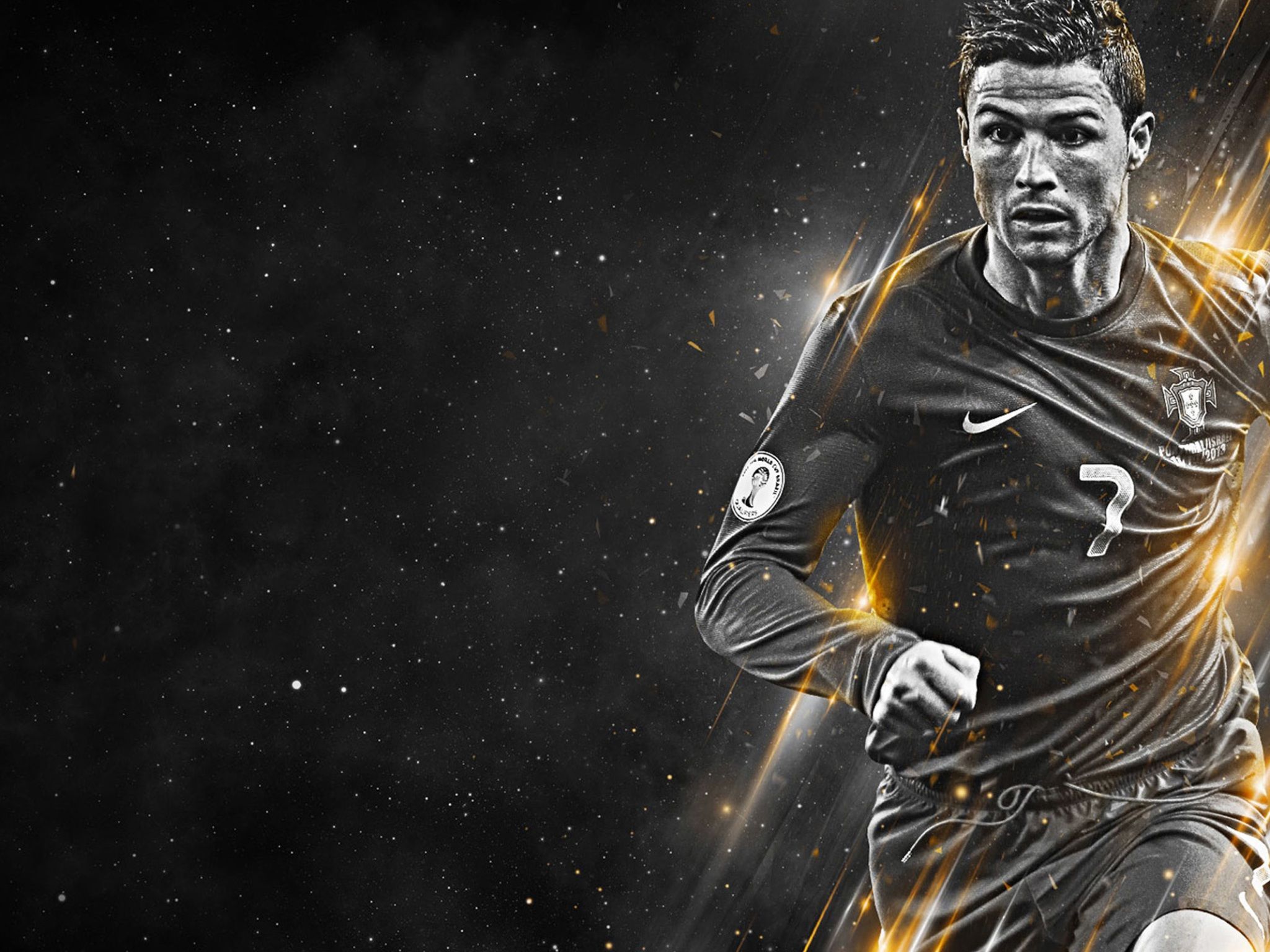 2048x1536 Wallpaper 4k Cristiano Ronaldo Football Player Wallpaper