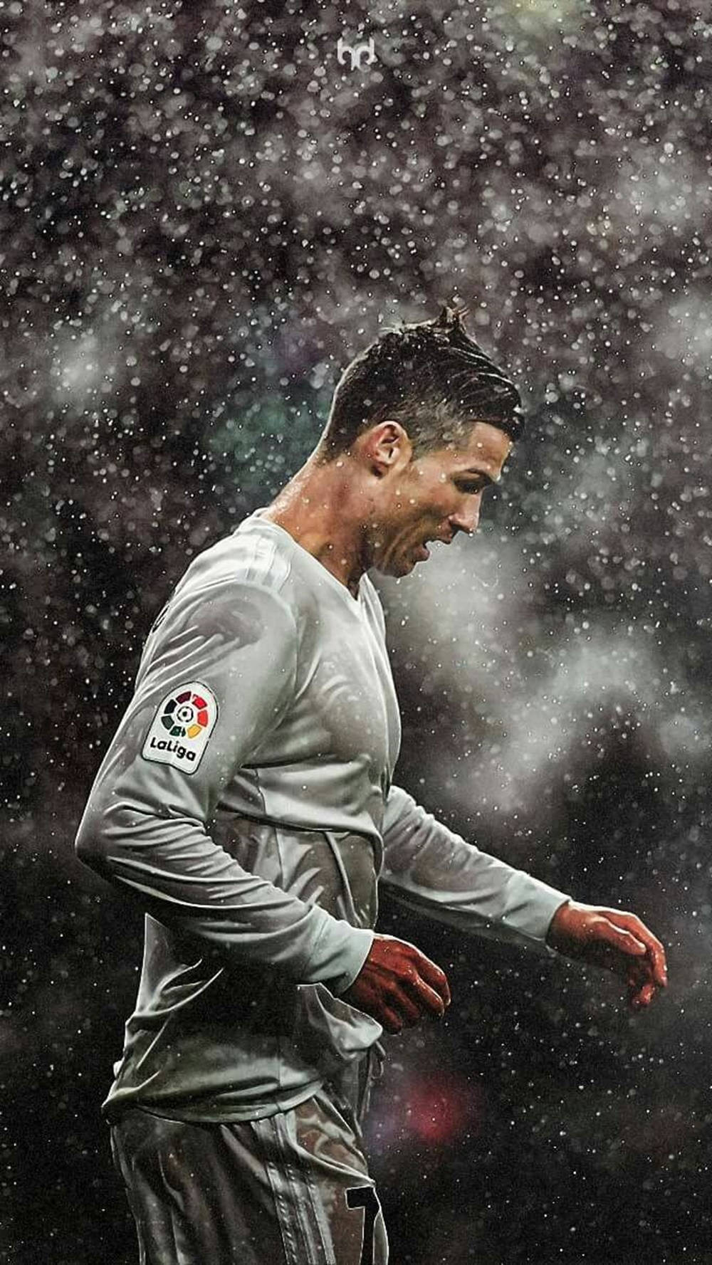 1000x1777 Download Portuguese Player Cristiano Ronaldo Cool Side Angle Wallpaper
