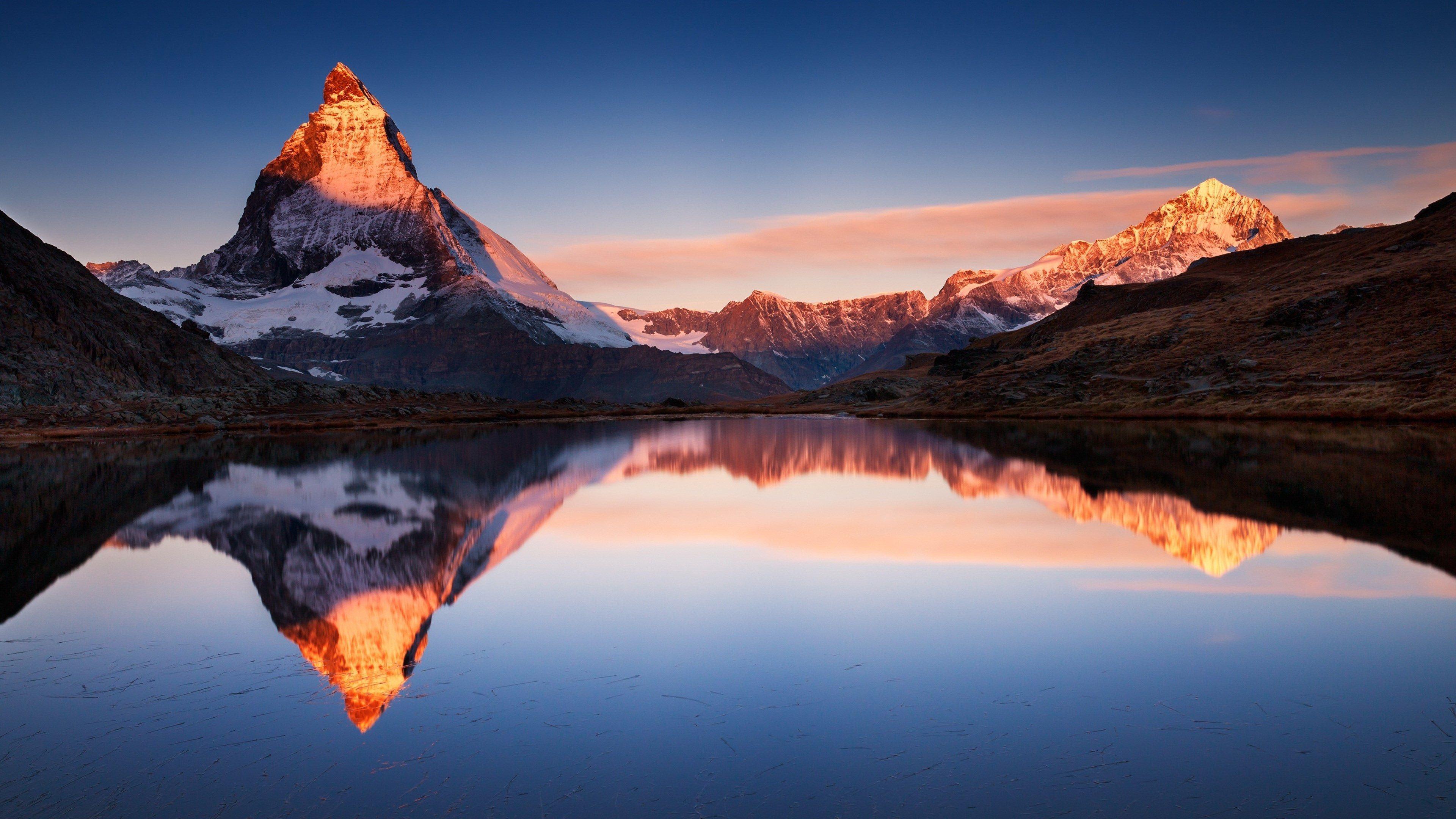3840x2160 mountains 4k wallpaper pc background
