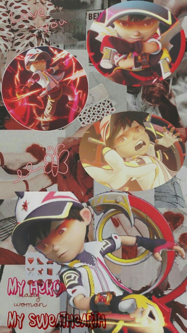 736x1309 Boboiboy Supra Aesthetic.. Dont still him!!ò^ó. Kartu lucu, Kartun, Kartu