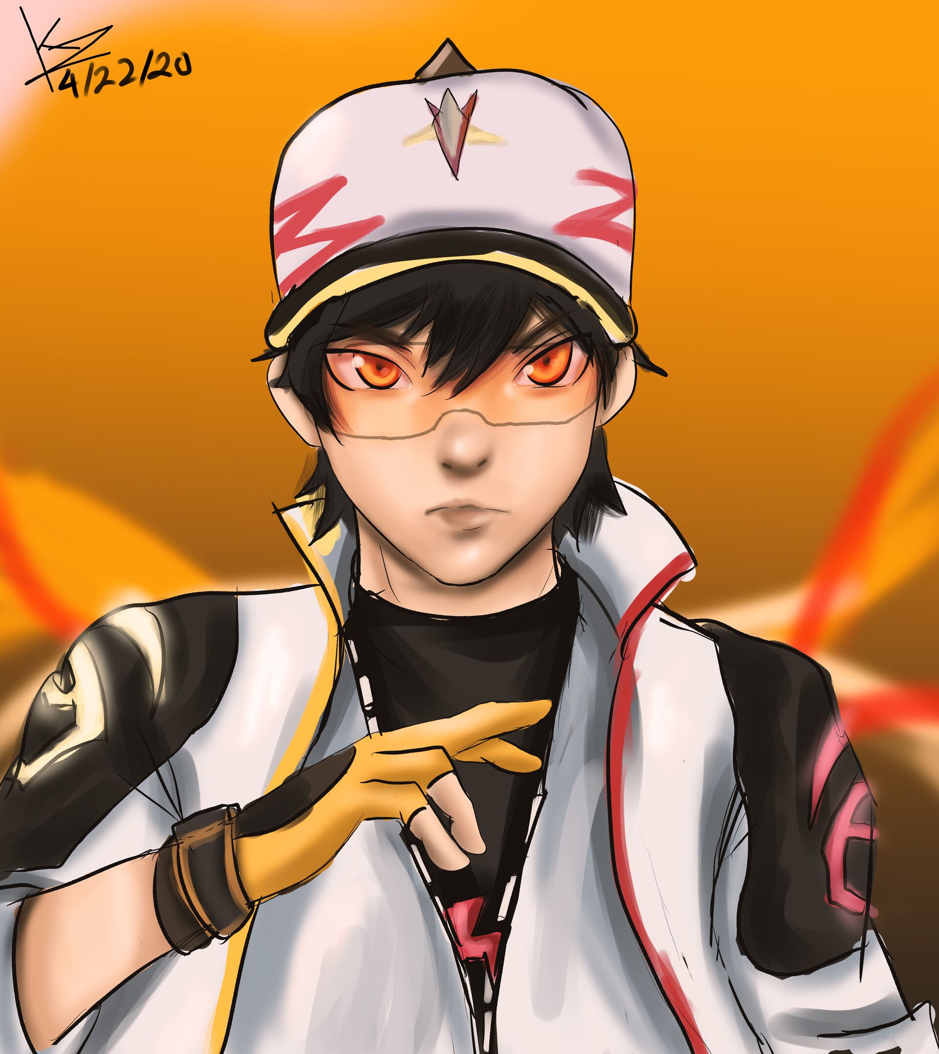 1920x2153 Boboiboy Supra