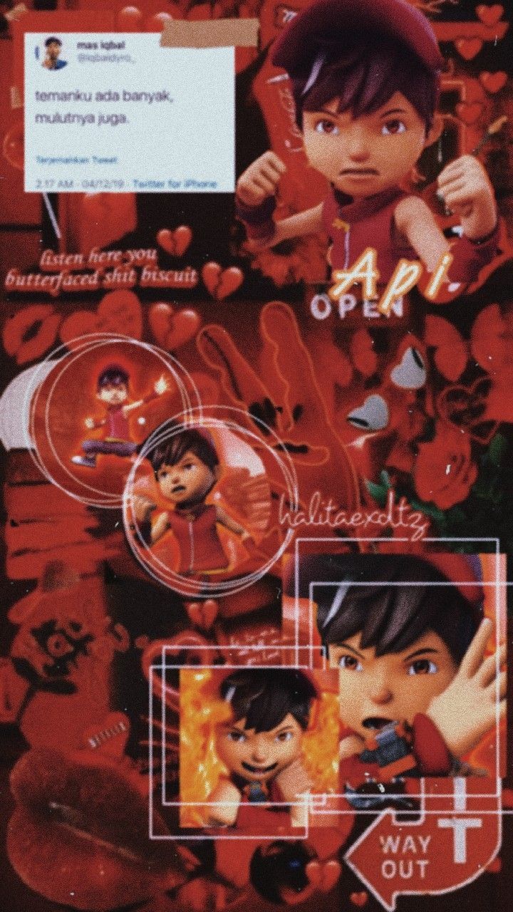 720x1280 Free download Wallpaper Boboiboy Api MB Titod Kartun Animasi Ilustrasi [720x1280] for your Desktop, Mobile & Tablet. Explore Boboiboy Api Wallpaper. Wallpaper API, Bing Wallpaper API, Windows 10 Wallpaper API