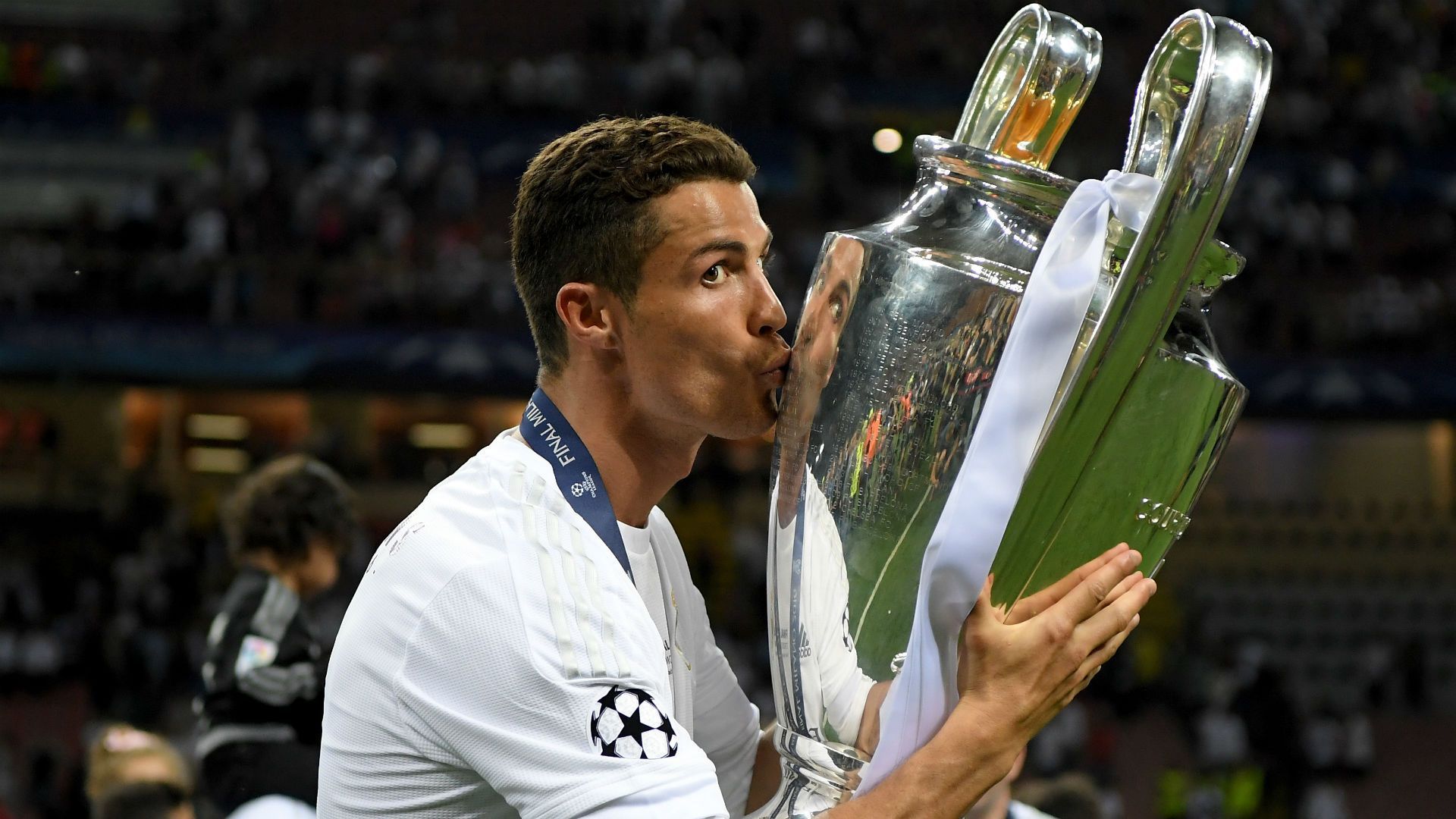 1920x1080 Ronaldo Champions League Wallpaper