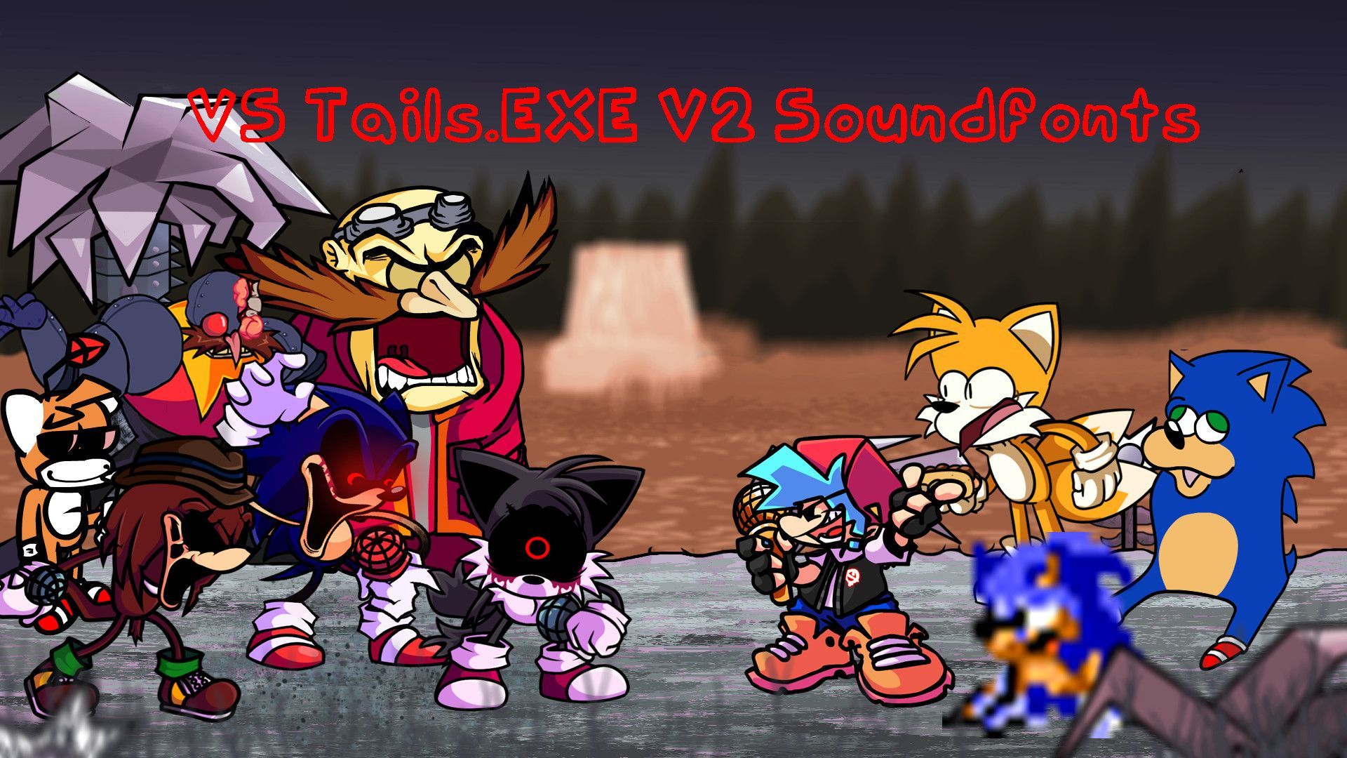 PMA'S TAKE Tails.Exe/Soul (Vs. Sonic.exe mod) [Friday Night Funkin'] [Mods]