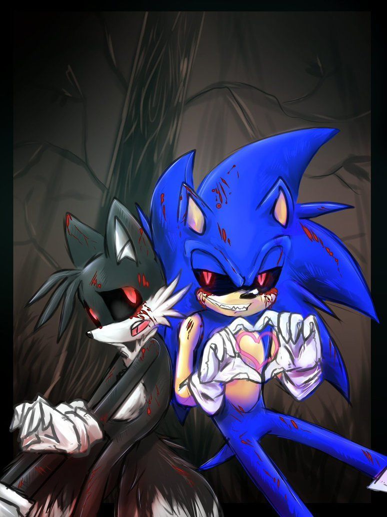 774x1032 Sonic exe and Tails exe