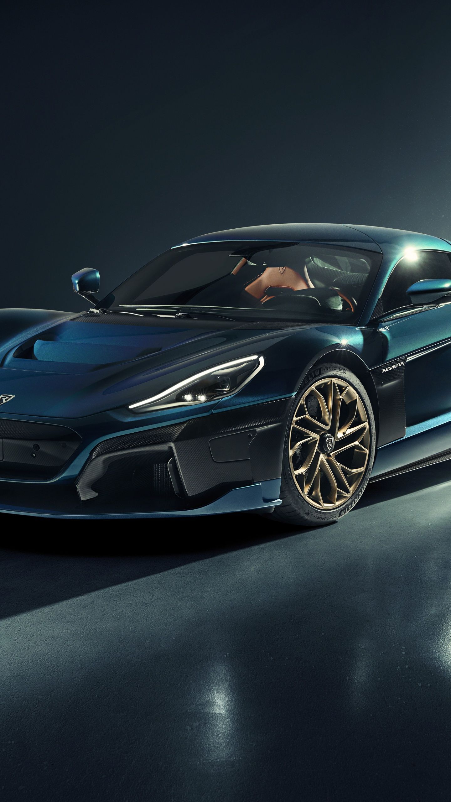 1440x2560 Rimac Nevera Wallpaper 4K, Electric Sports cars