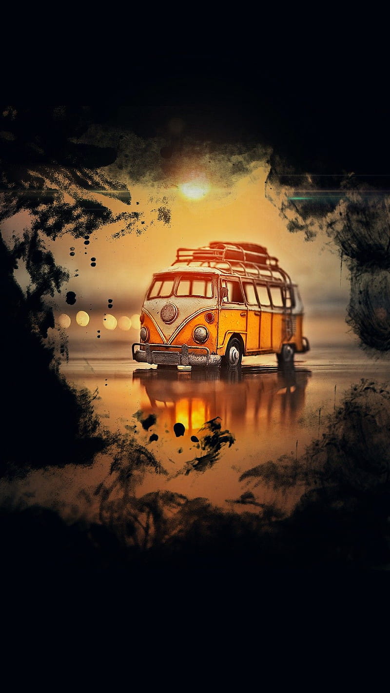 800x1422 VW Campervan, camper, car, van, vw, HD phone wallpaper