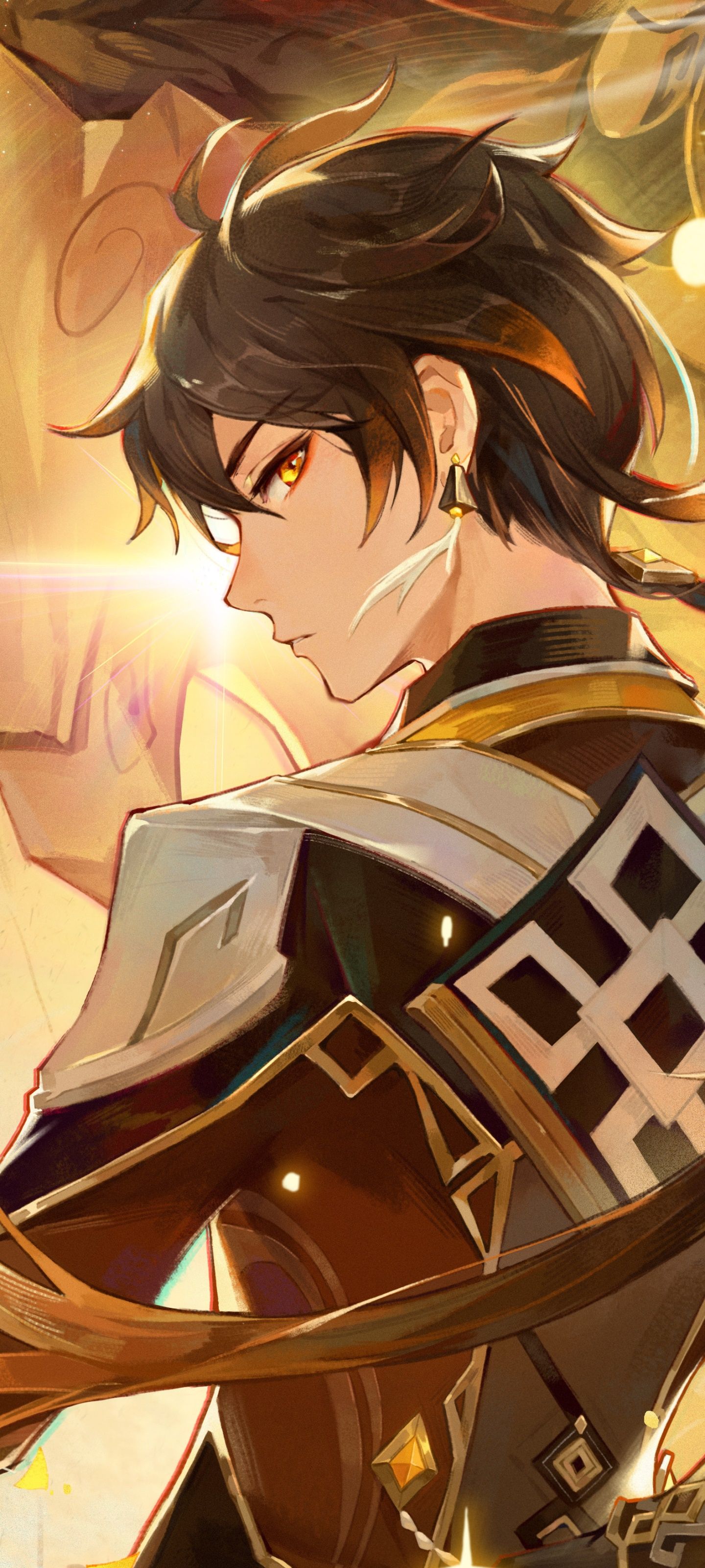 1440x3200 Wallpaper / Video Game Genshin Impact Phone Wallpaper, Zhongli (Genshin Impact), 1440x3200 free download