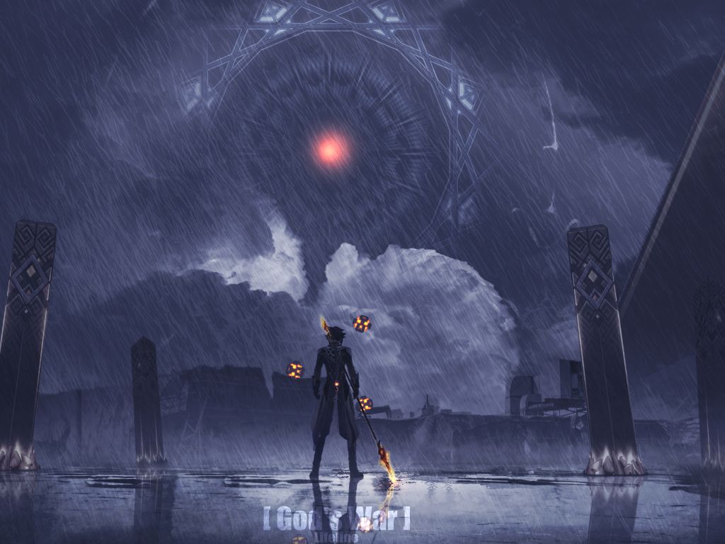 1024x768 Wallpaper zhongli, genshin impact, anime game, 2021 desktop wallpaper, HD image, picture, background, d9bd91