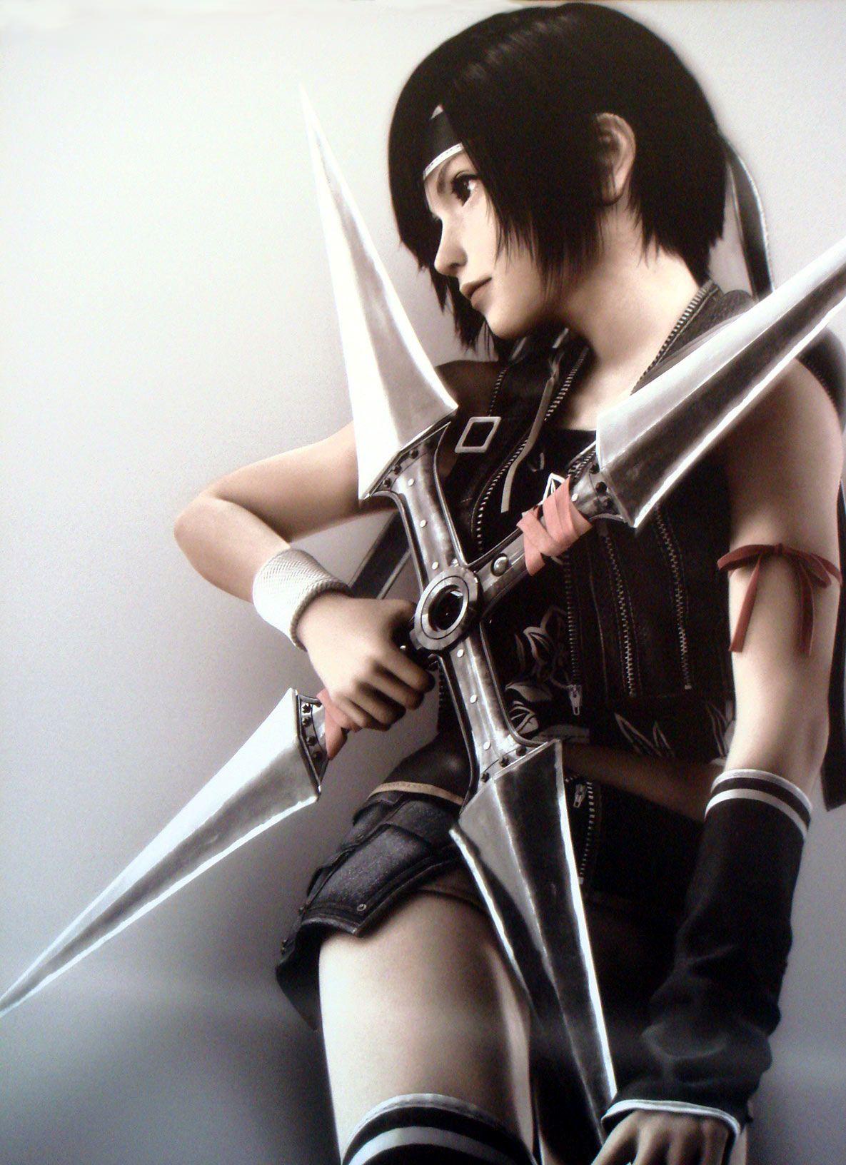 1185x1632 Yuffie Kisaragi Wallpaper