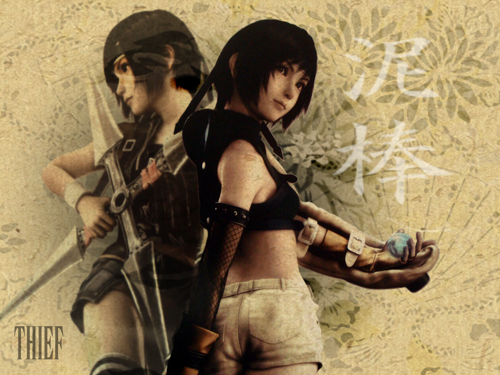 1024x768 Yuffie Kisaragi Wallpaper
