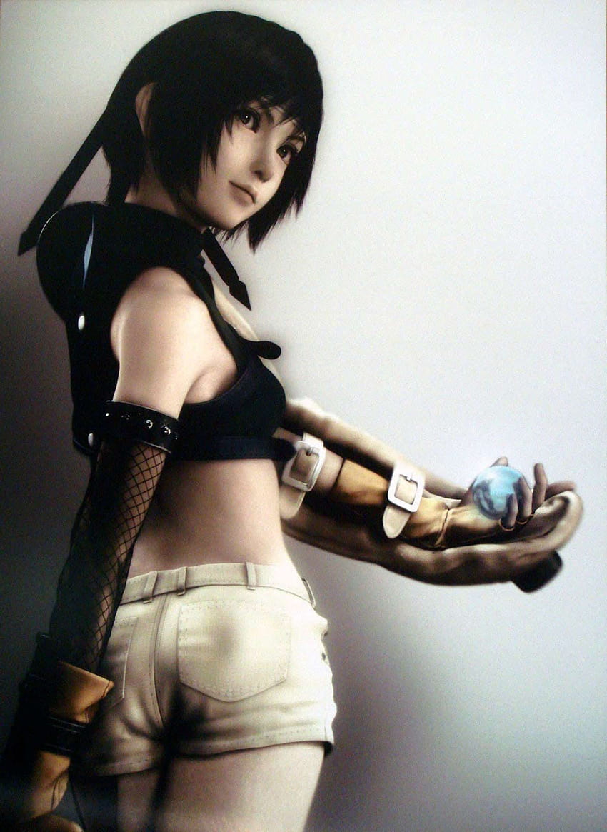 850x1165 Yuffie Kisaragi HD phone wallpaper