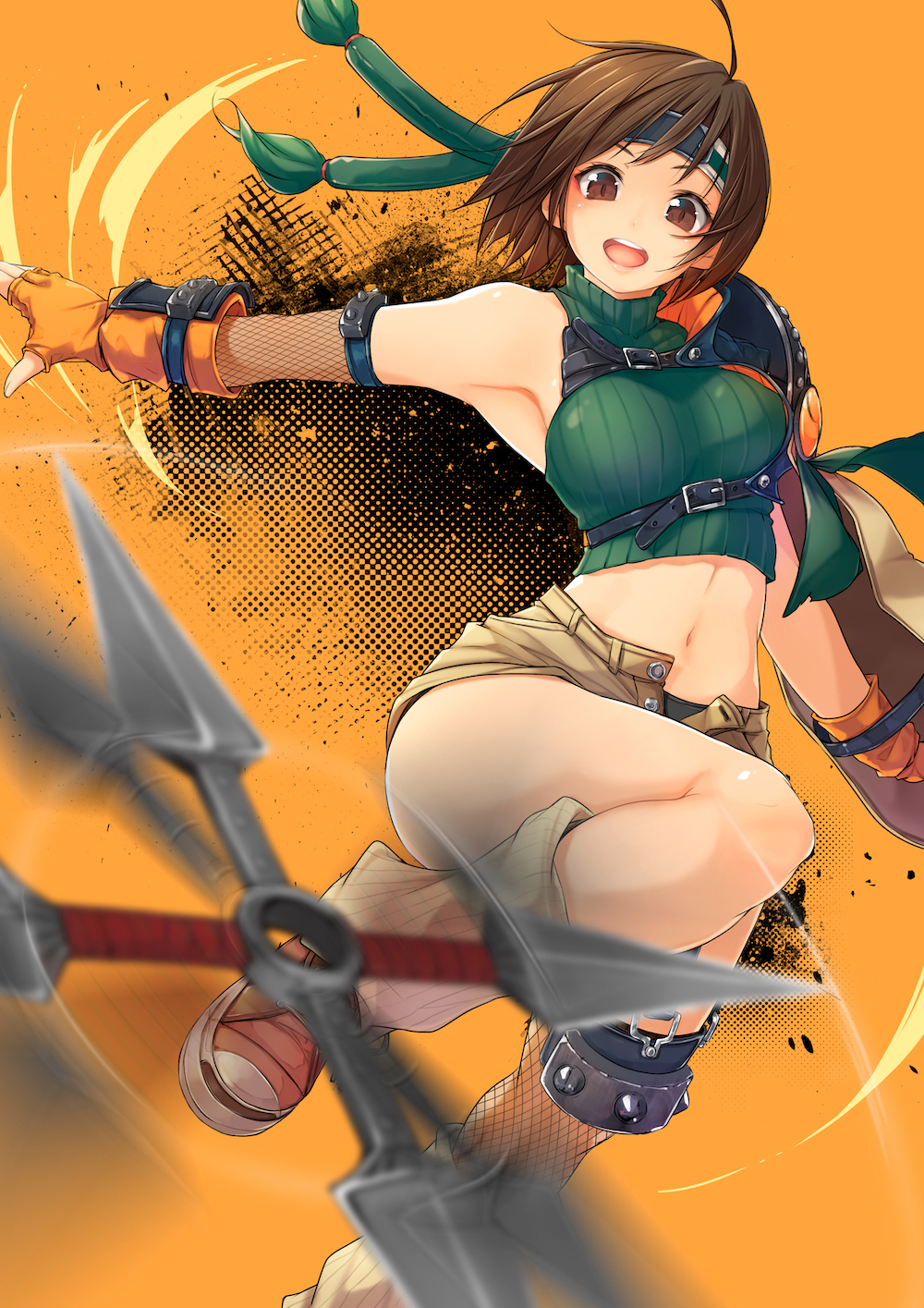 1000x1415 Yuffie Kisaragi Fantasy VII Anime Image Board