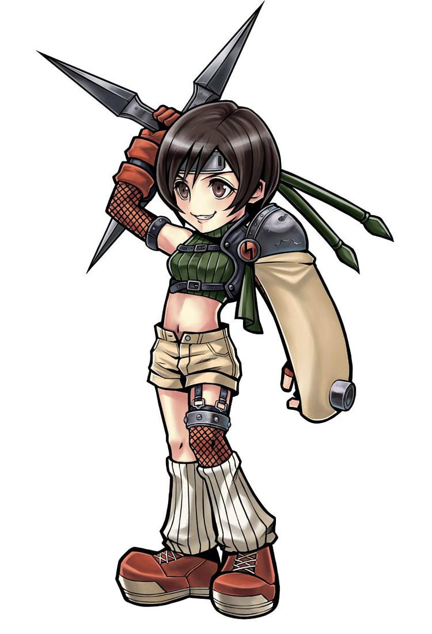 850x1247 Yuffie kisaragi HD phone wallpaper