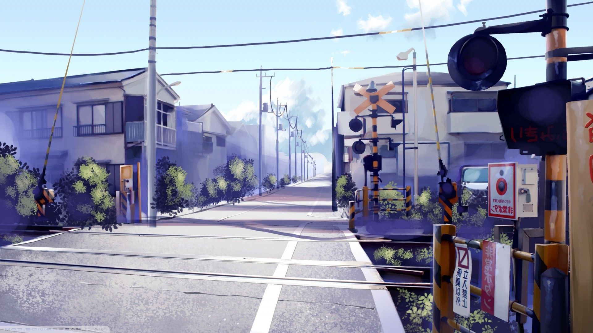1920x1080 Japanese Anime Street 1080p Wallpaper. Anime background, Anime wallpaper download, Japanese anime