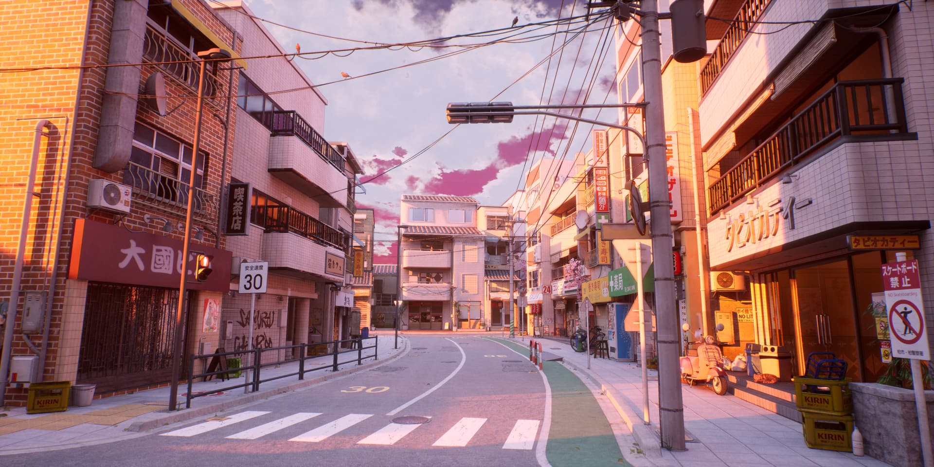 1920x960 UE5 Japanese street anime scene map Developer Community Forums