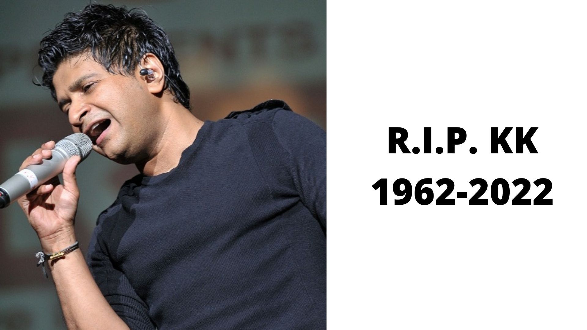 1920x1080 Free download Singer KK dies after performing at Kolkata Concert [1920x1080] for your Desktop, Mobile & Tablet. Explore Krishnakumar Kunnath Wallpaper