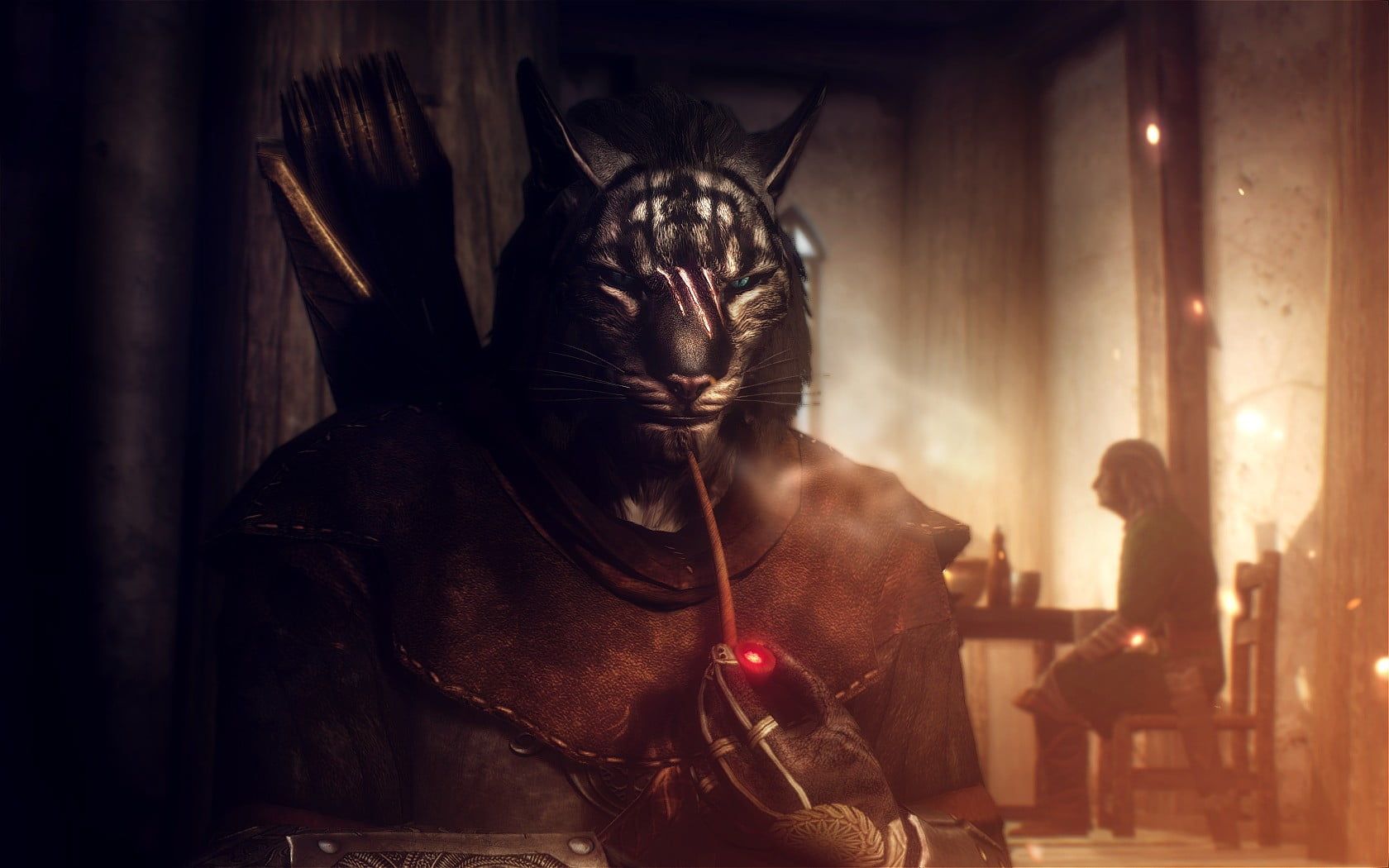 1680x1050 Khajit Wallpaper