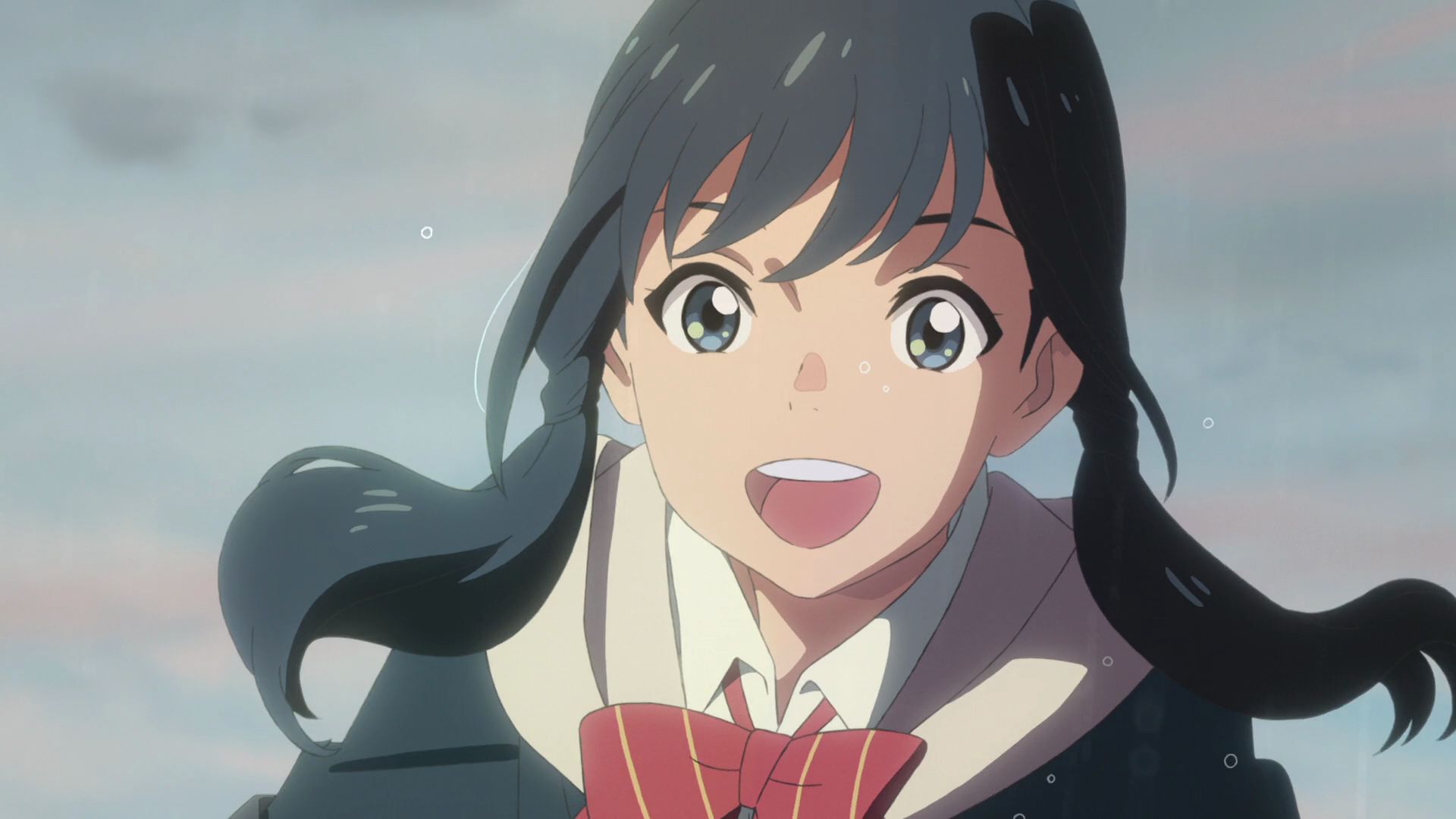 1920x1080 HD desktop wallpaper: Anime, Weathering With You, Tenki No Ko, Hina Amano download free picture