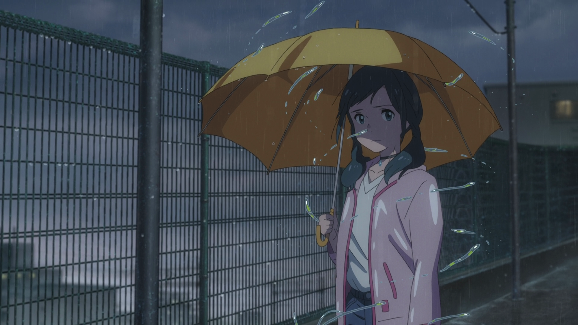 1920x1080 Hina Amano Tenki No Ko Weathering With You Wallpaper:1920x1080