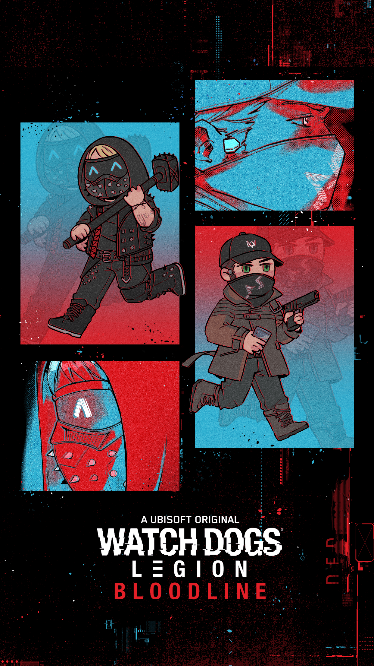 1242x2208 Watch Dogs: Legion