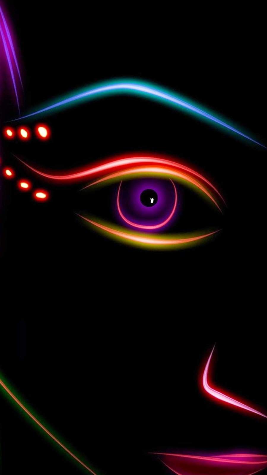 900x1600 Black Krishna HD Wallpaper