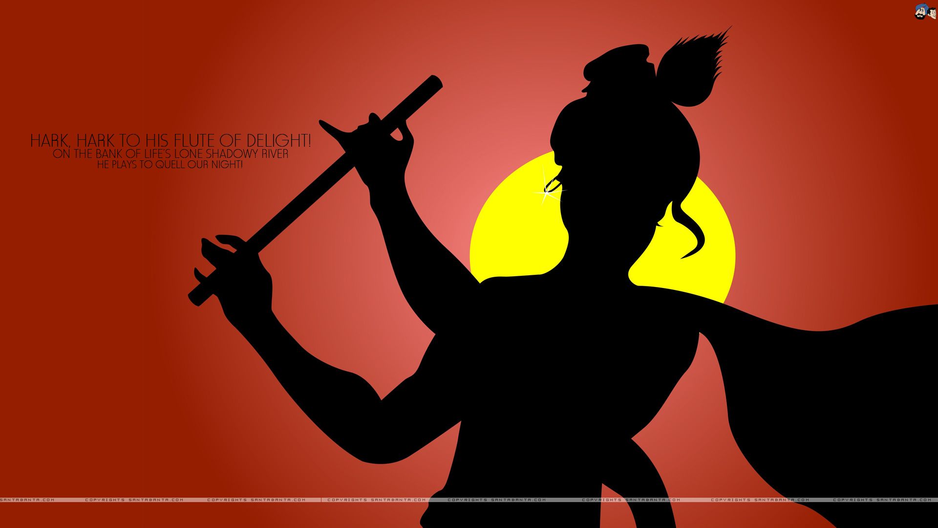 1920x1080 Lord Krishna HD Wallpaper Free Download