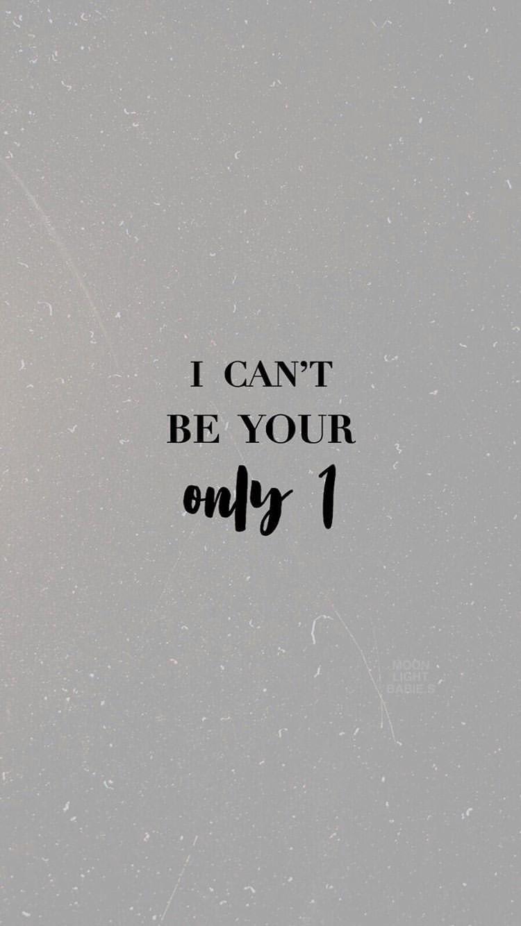 750x1334 Only One Wallpaper