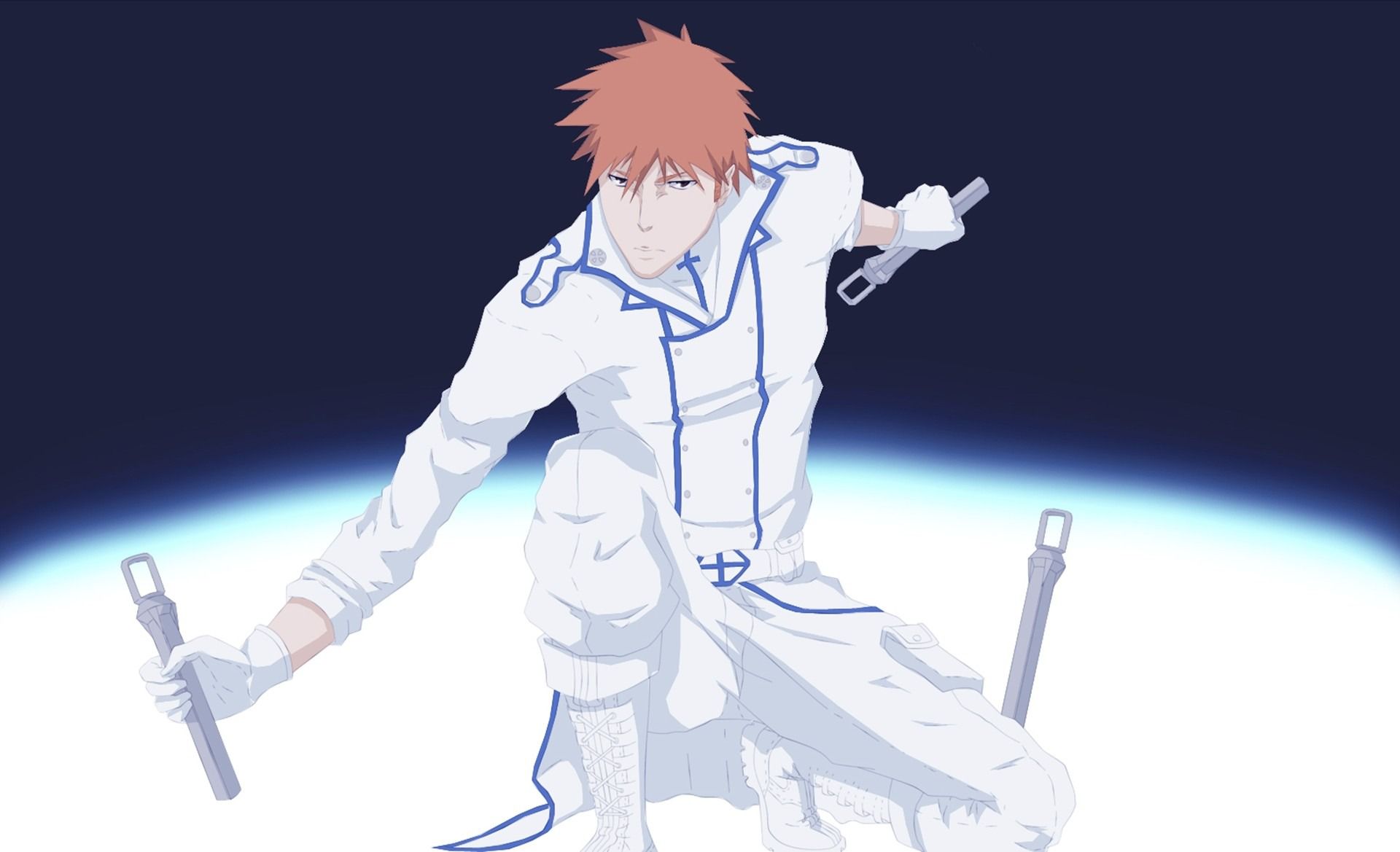 1920x1169 Download wallpaper game, Bleach, soldier, anime, man, boy, Ichigo, transformation, hero, asian, Kurosaki Ichigo, manga, japanese, oriental, asiatic, powerful, section shonen in resolution 1920x1169