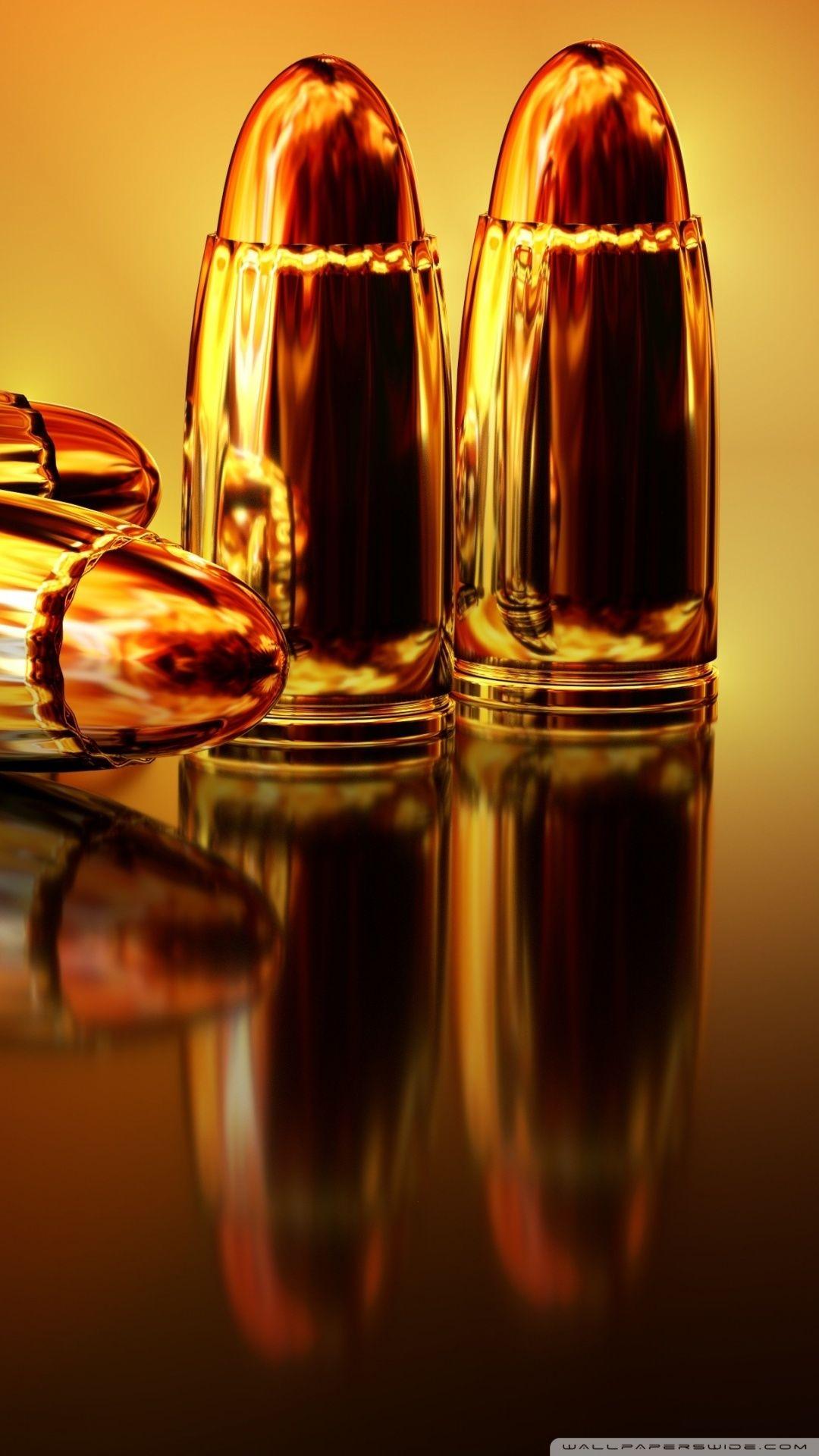 1080x1920 Gold Bullets ❤ 4K HD Desktop Wallpaper for • Wide & Ultra