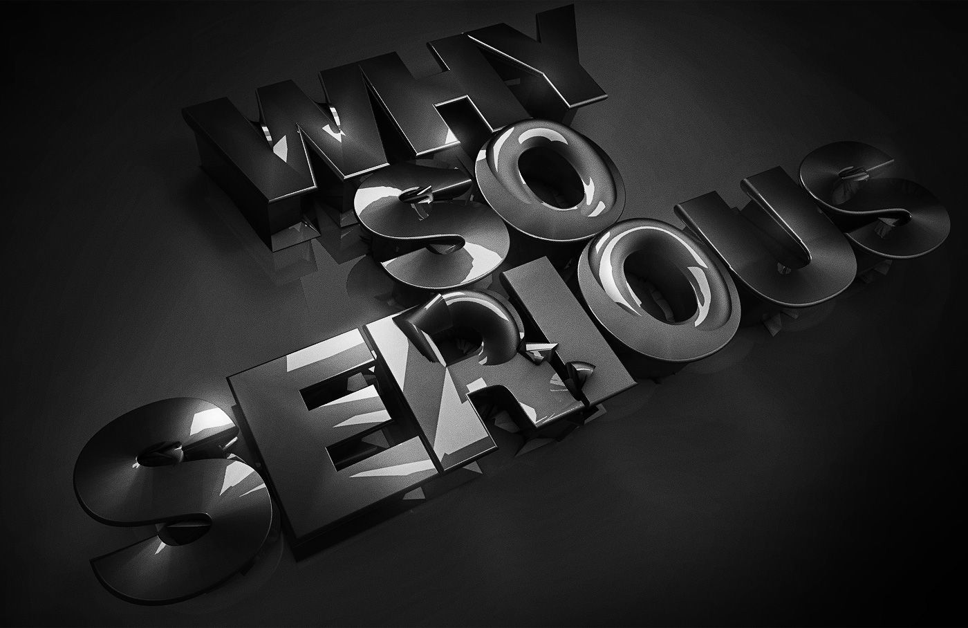 1400x908 WHY SO SERIOUS desktop wallpaper