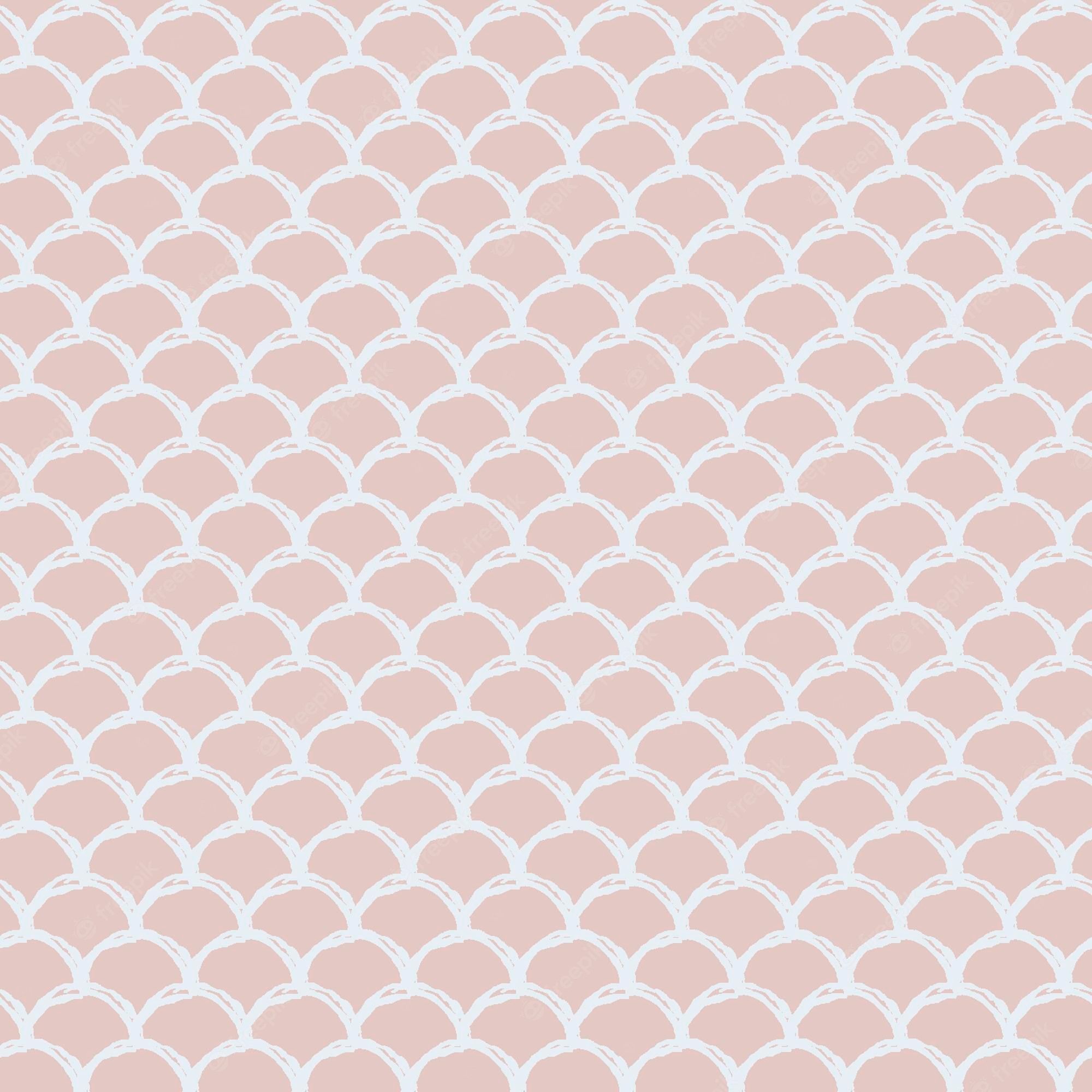 2000x2000 Premium Vector. Little mermaid seamless pattern. fish skin texture. tillable background for girl fabric, textile design, wrapping paper, swimwear or wallpaper. pink little mermaid background with fish scale