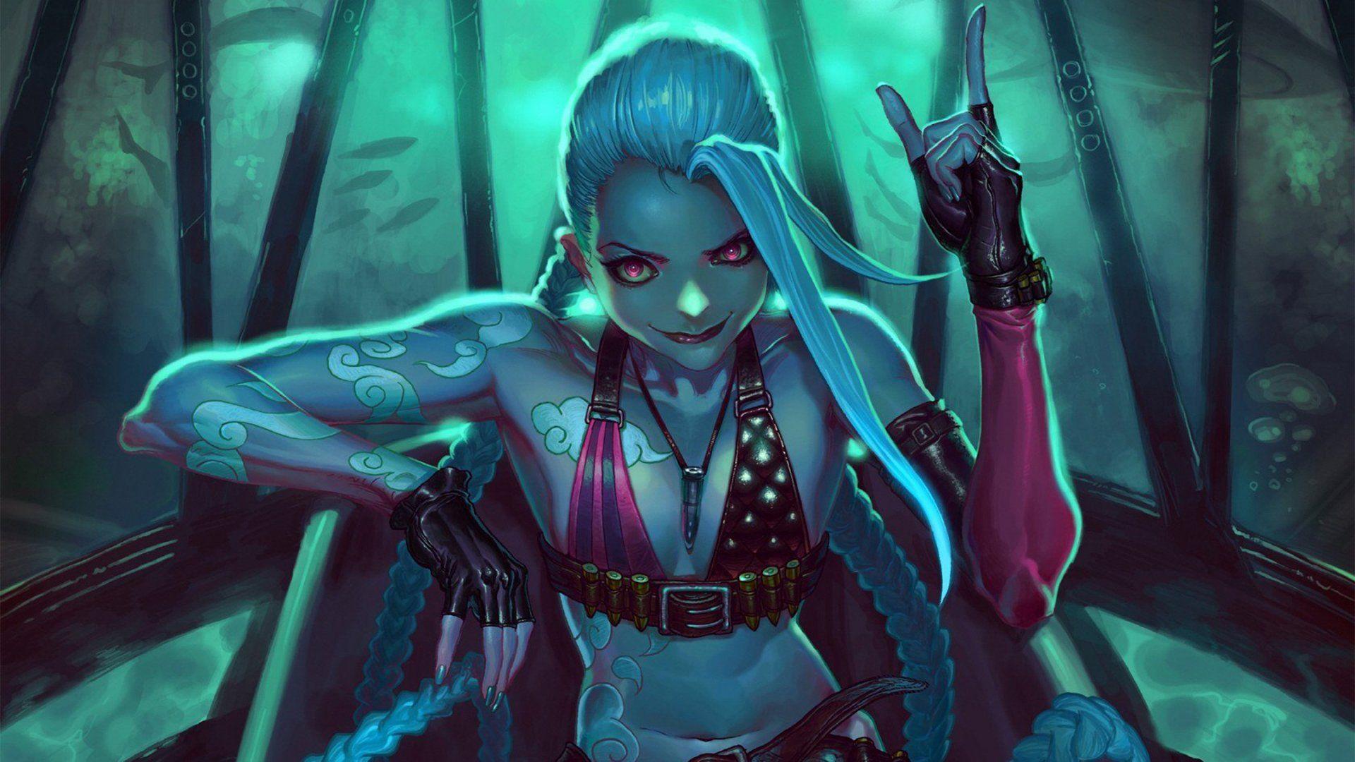 LoL Wild Rift Jinx HD 4K Wallpaper #5.2838