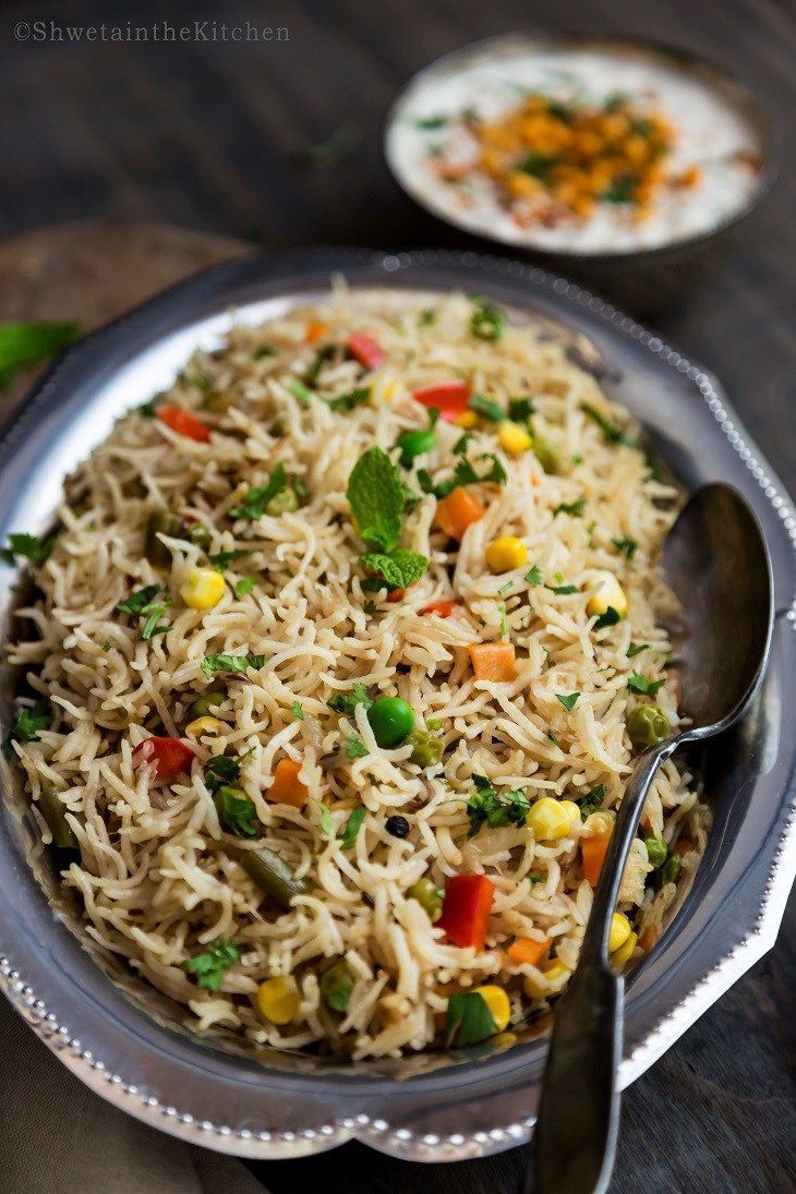 730x1095 Veg Pulao Pulav. Recipe. Veg pulao, Veg pulao recipe, Veg pulav recipe