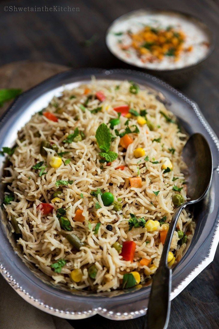 730x1095 Veg Pulao Pulav. Recipe. Veg pulao, Veg pulao recipe, Veg pulav recipe