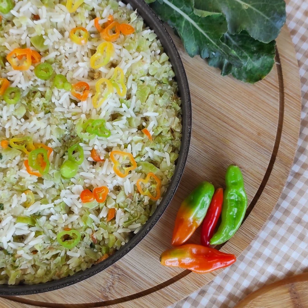 1080x1080 Recipe by Rice with broccoli stalks