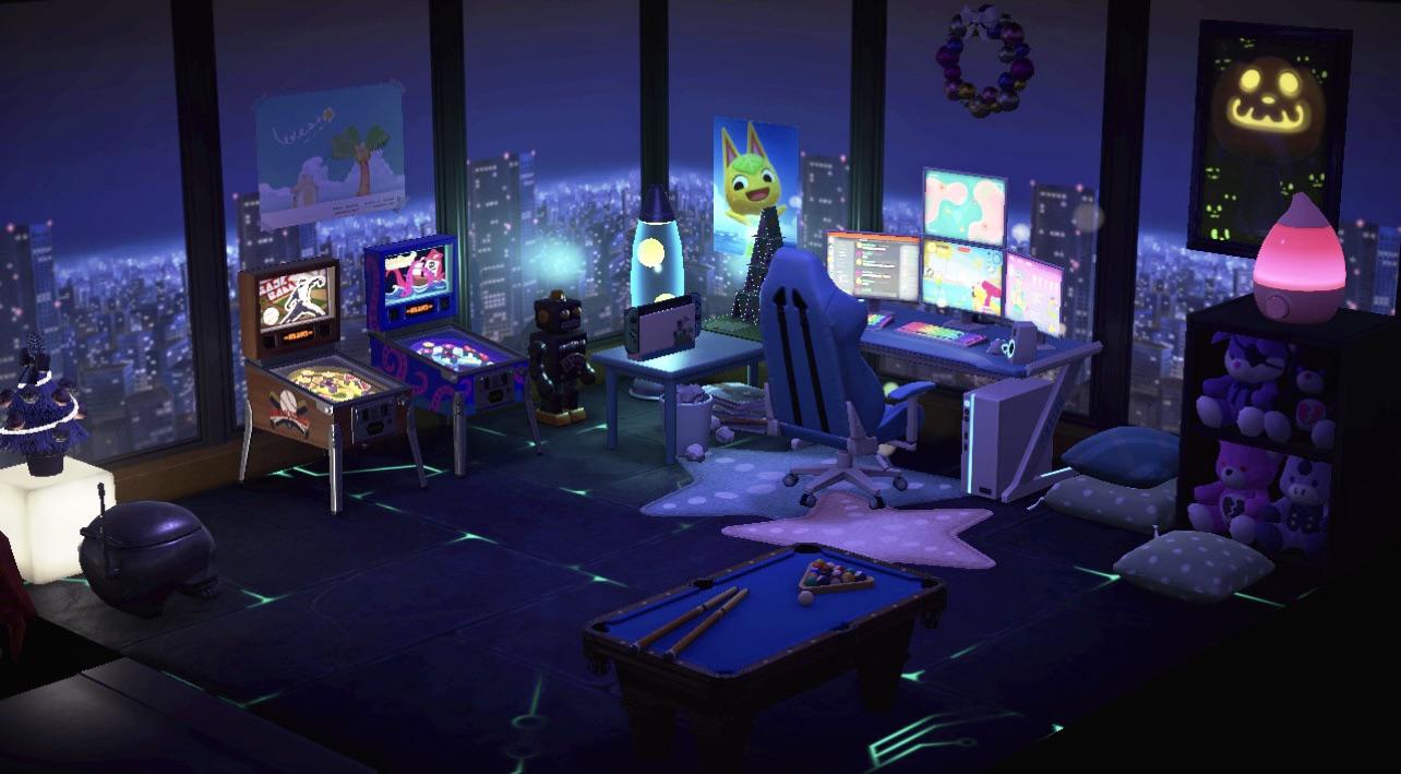1284x709 Pretty happy with my gaming room!