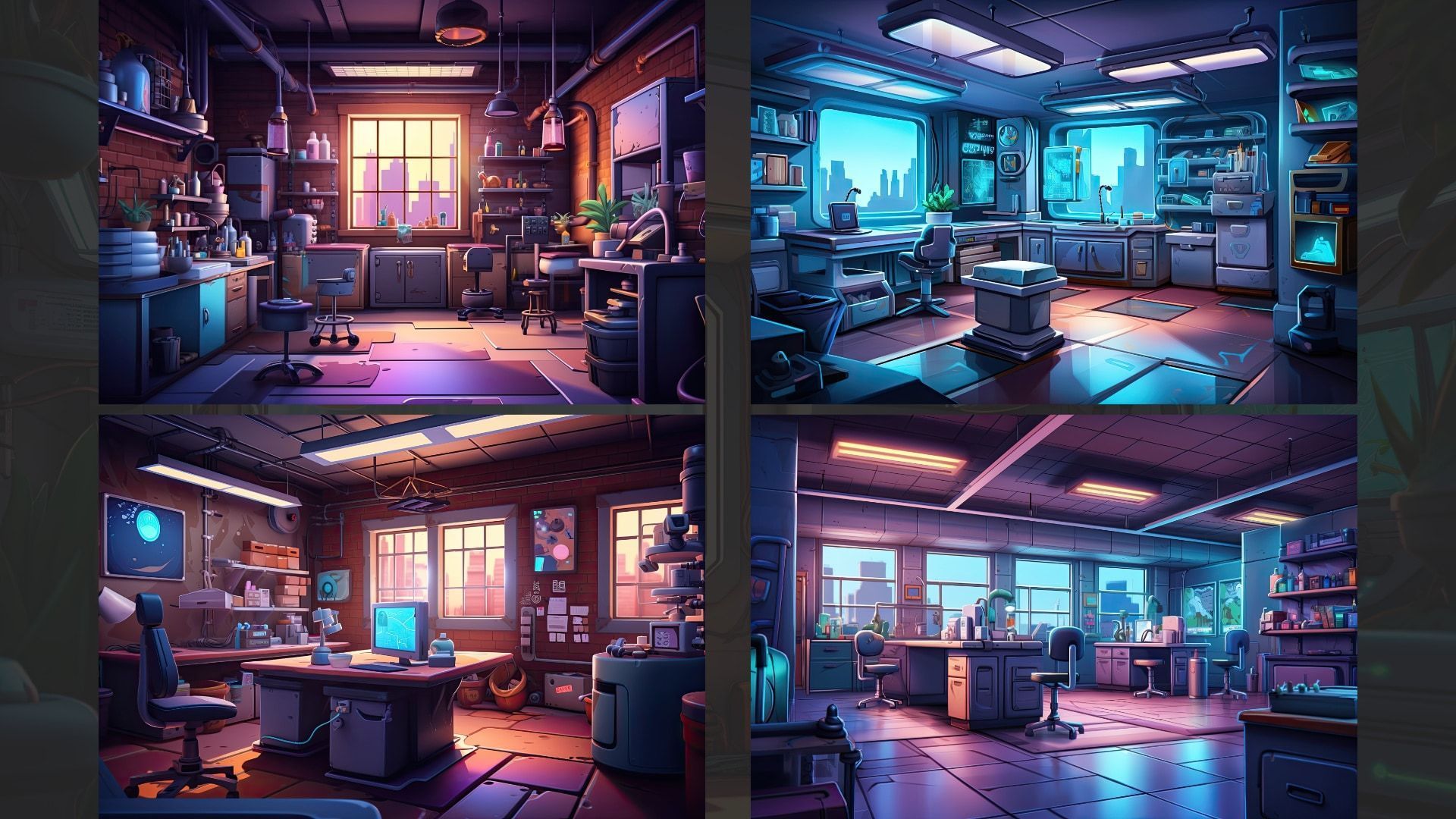 1920x1080 BACKGROUND Sci Fi 1 In 2D Assets